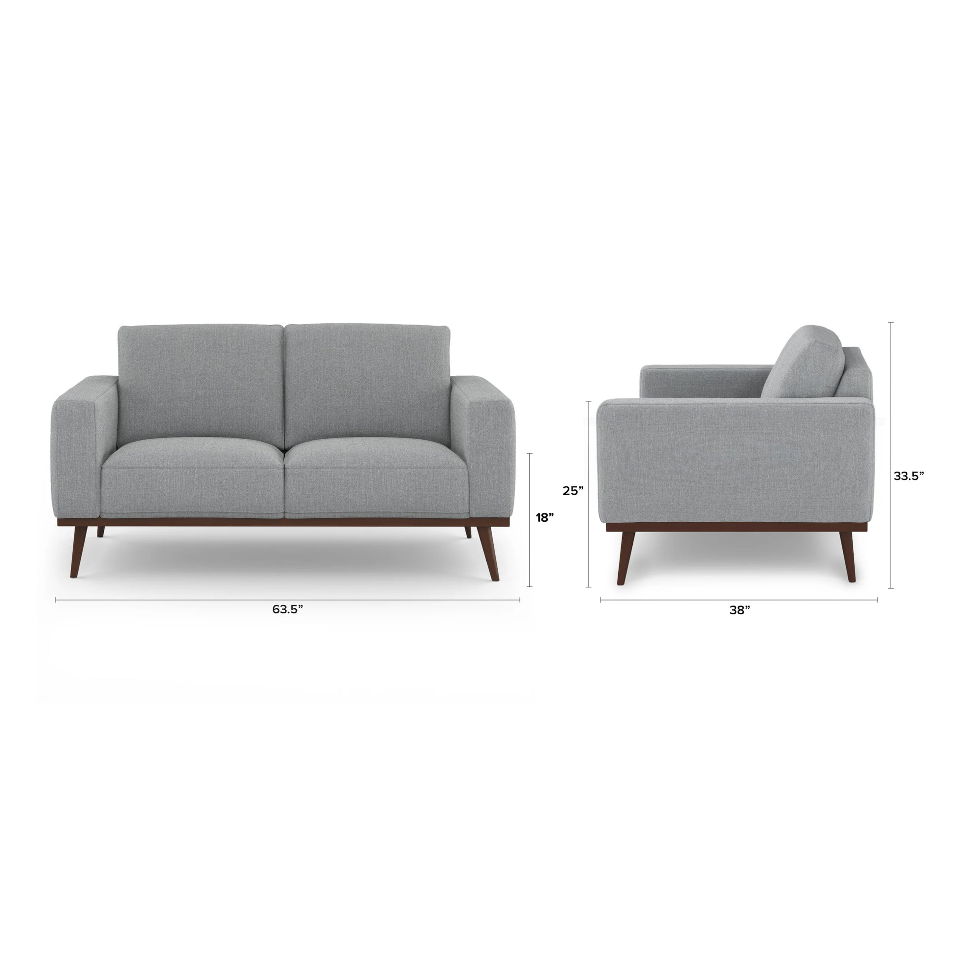 Rhett 63.5" Loveseat