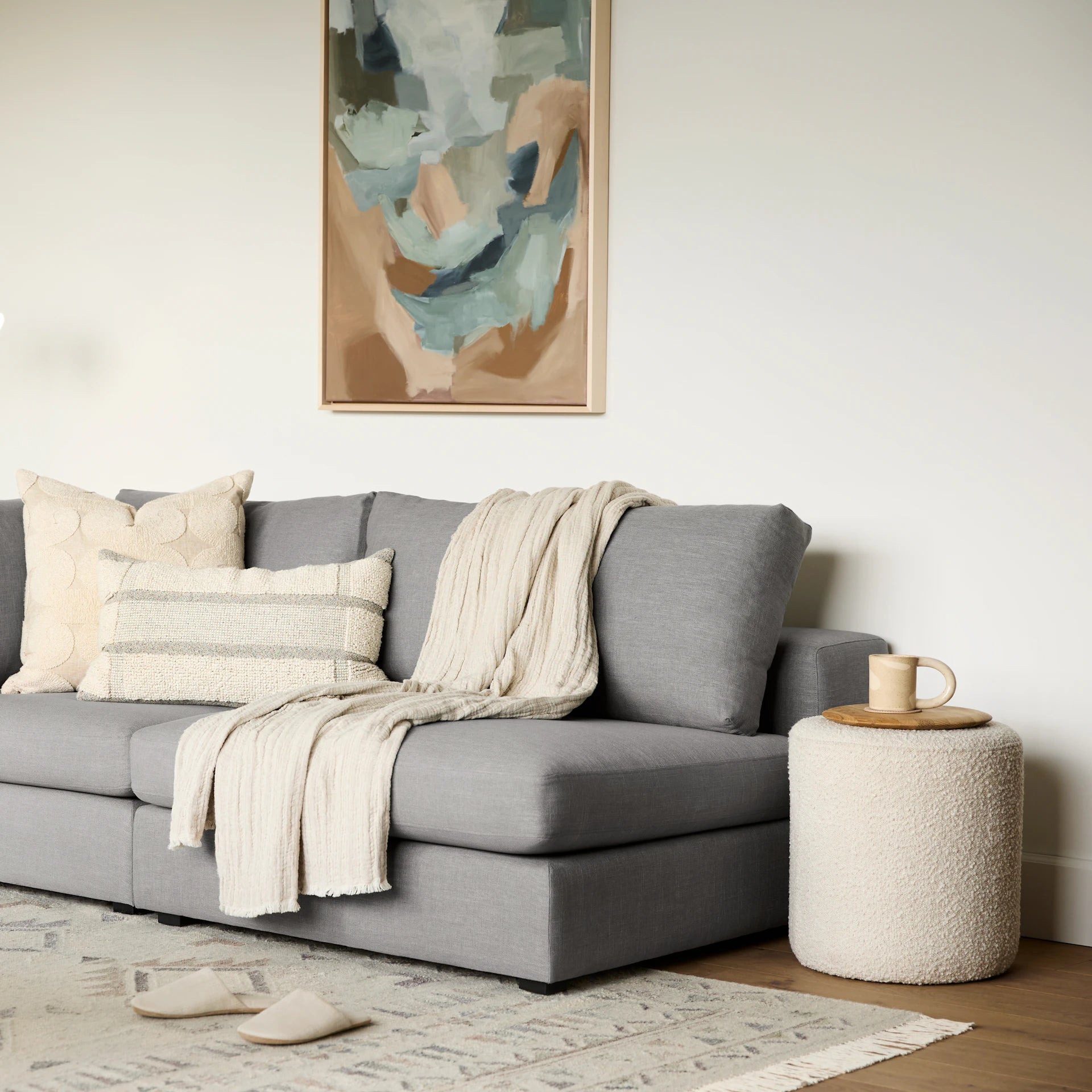 Cilo 16" Fabric Ottoman