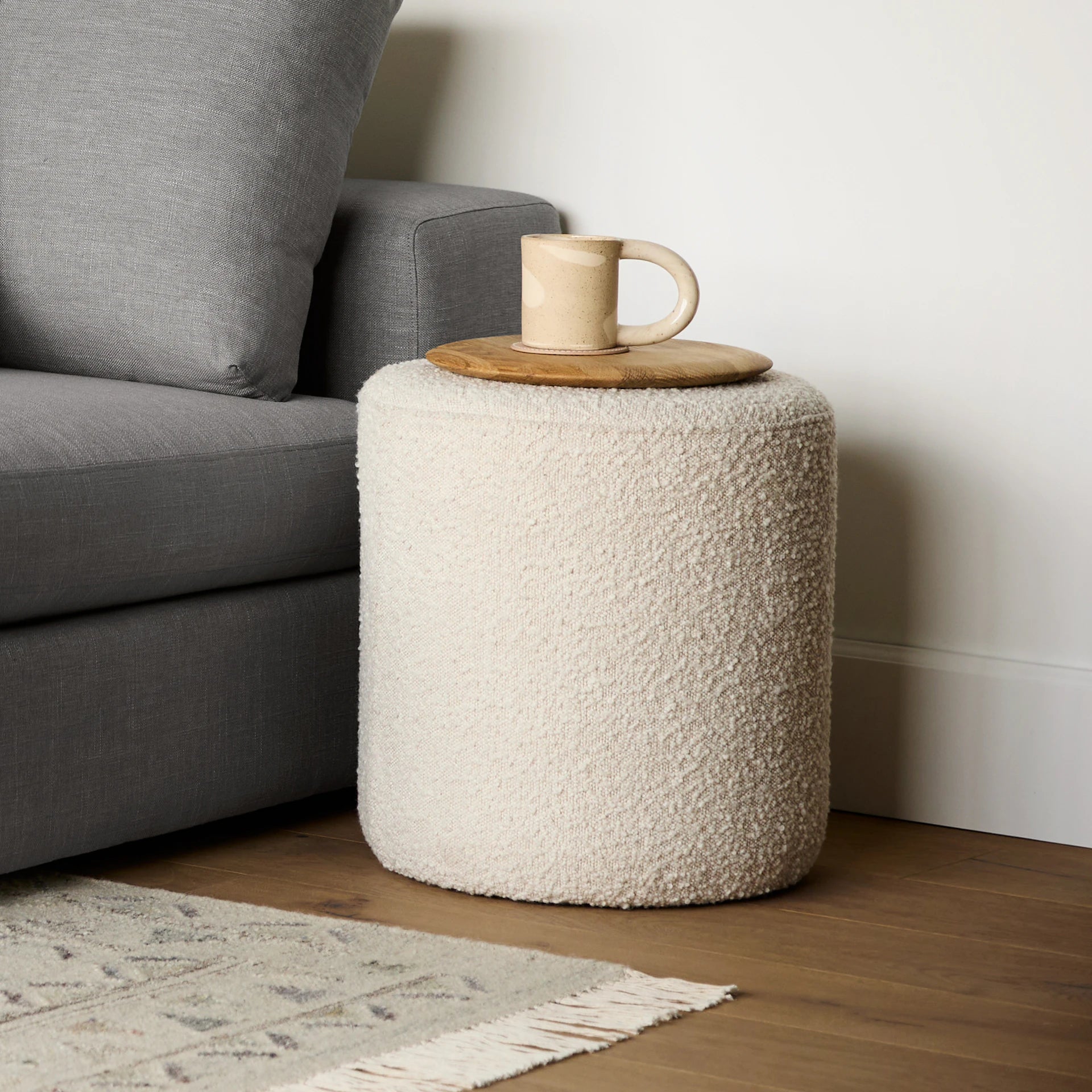 Cilo 16" Fabric Ottoman