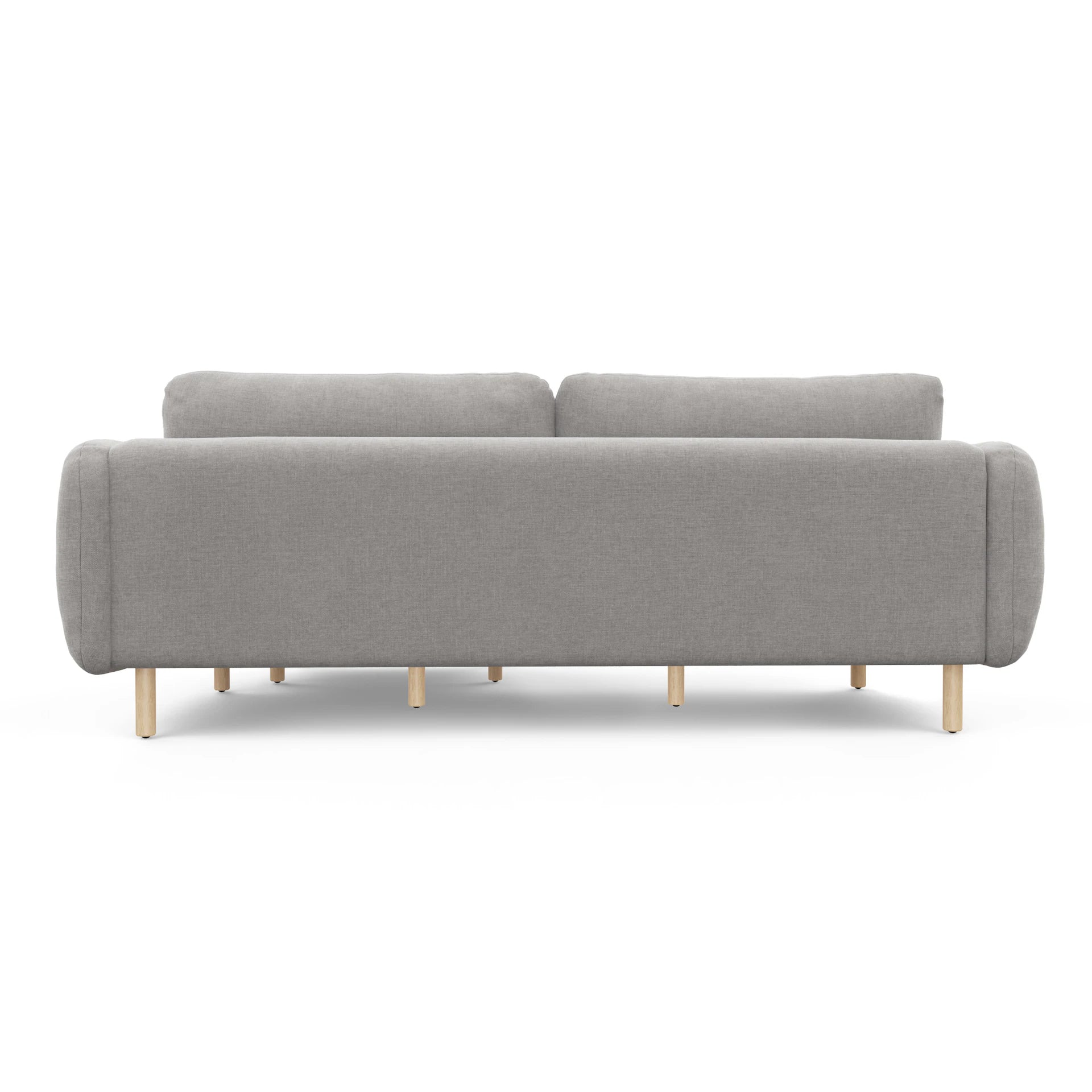 Sanders 85.5" Reversible Sectional - Hestia Gray