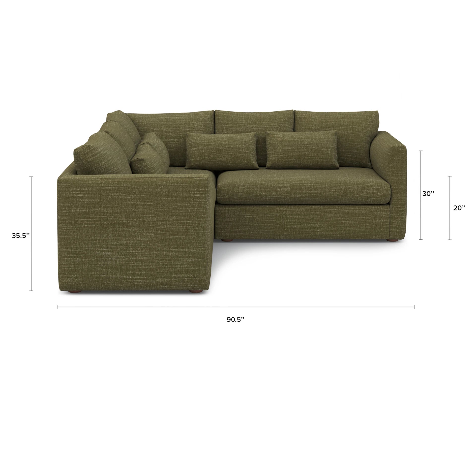 Marina Fabric Corner Sectional