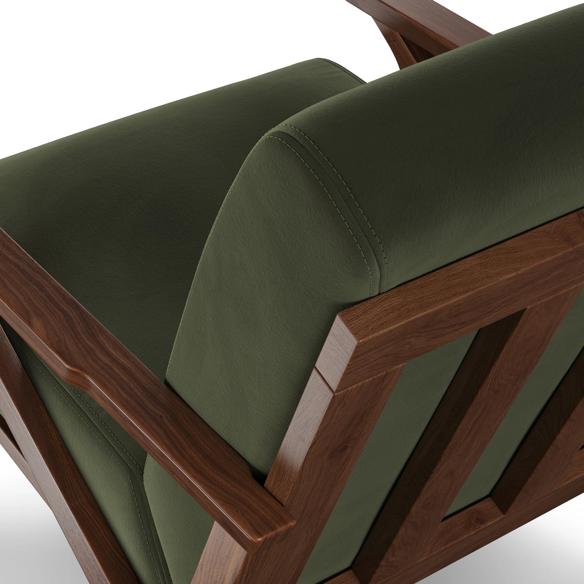 Otio 26" Velvet Lounge Chair