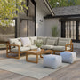 Laholm 94" Outdoor Corner Sectional Set