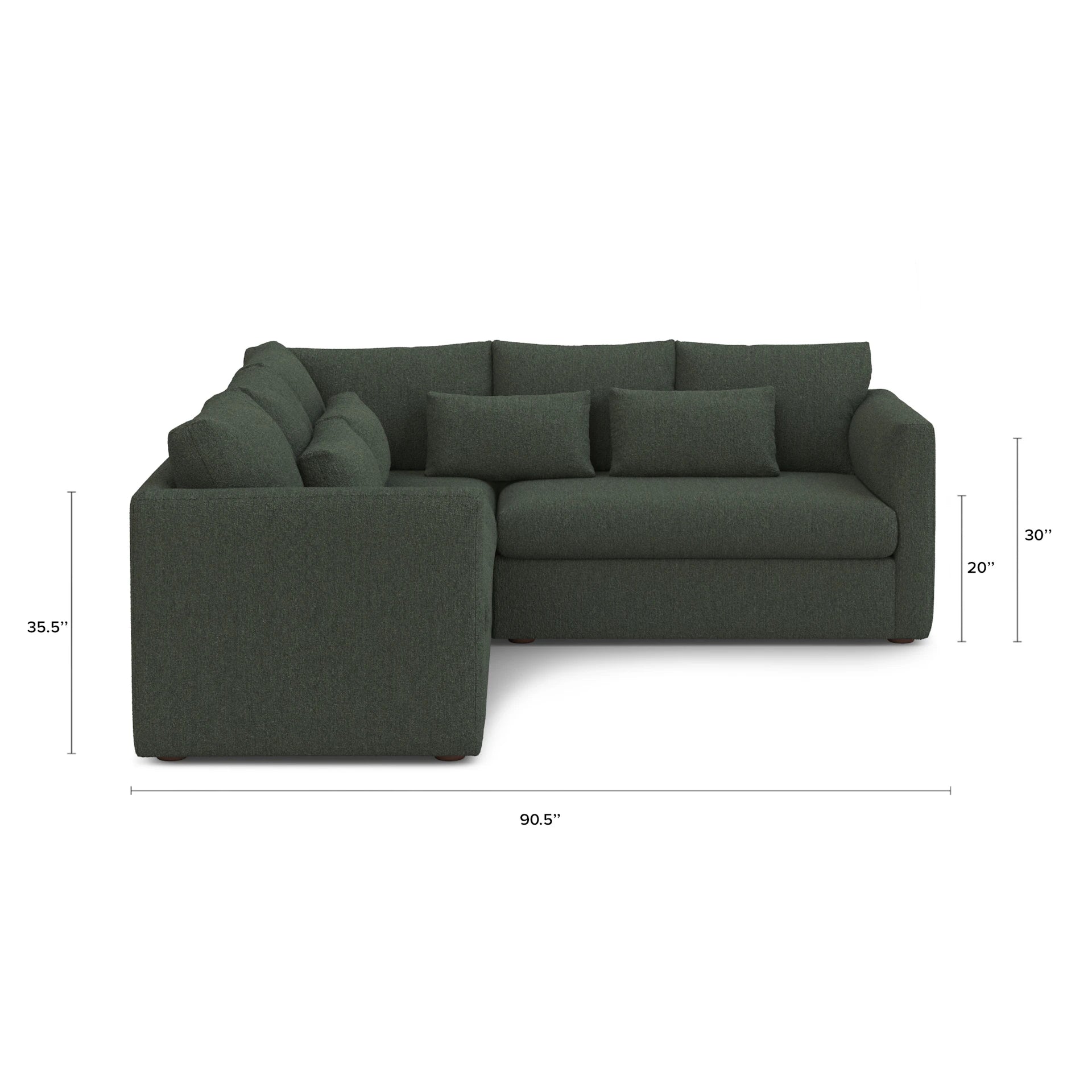 Marina Fabric Corner Sectional
