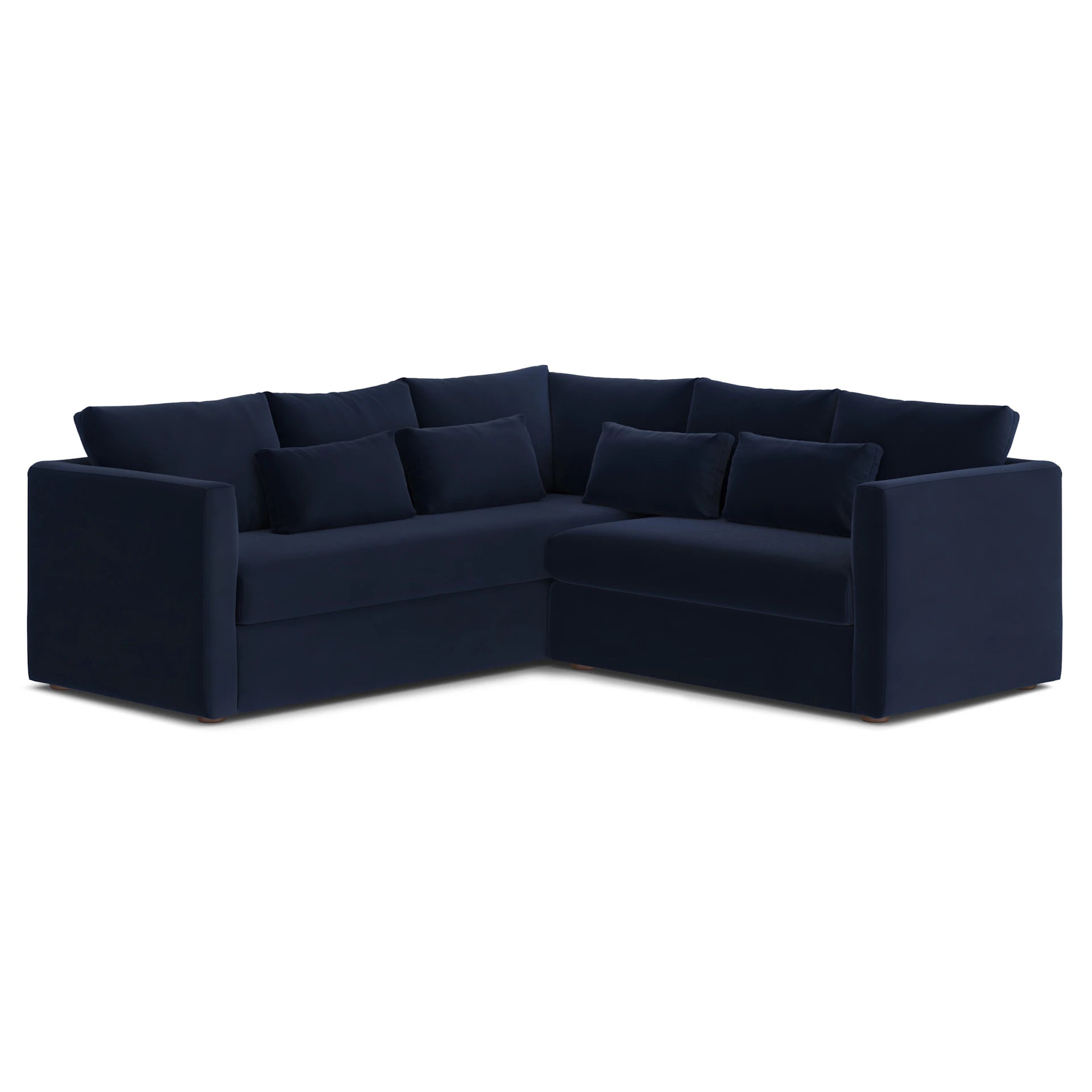 Marina Velvet Corner Sectional