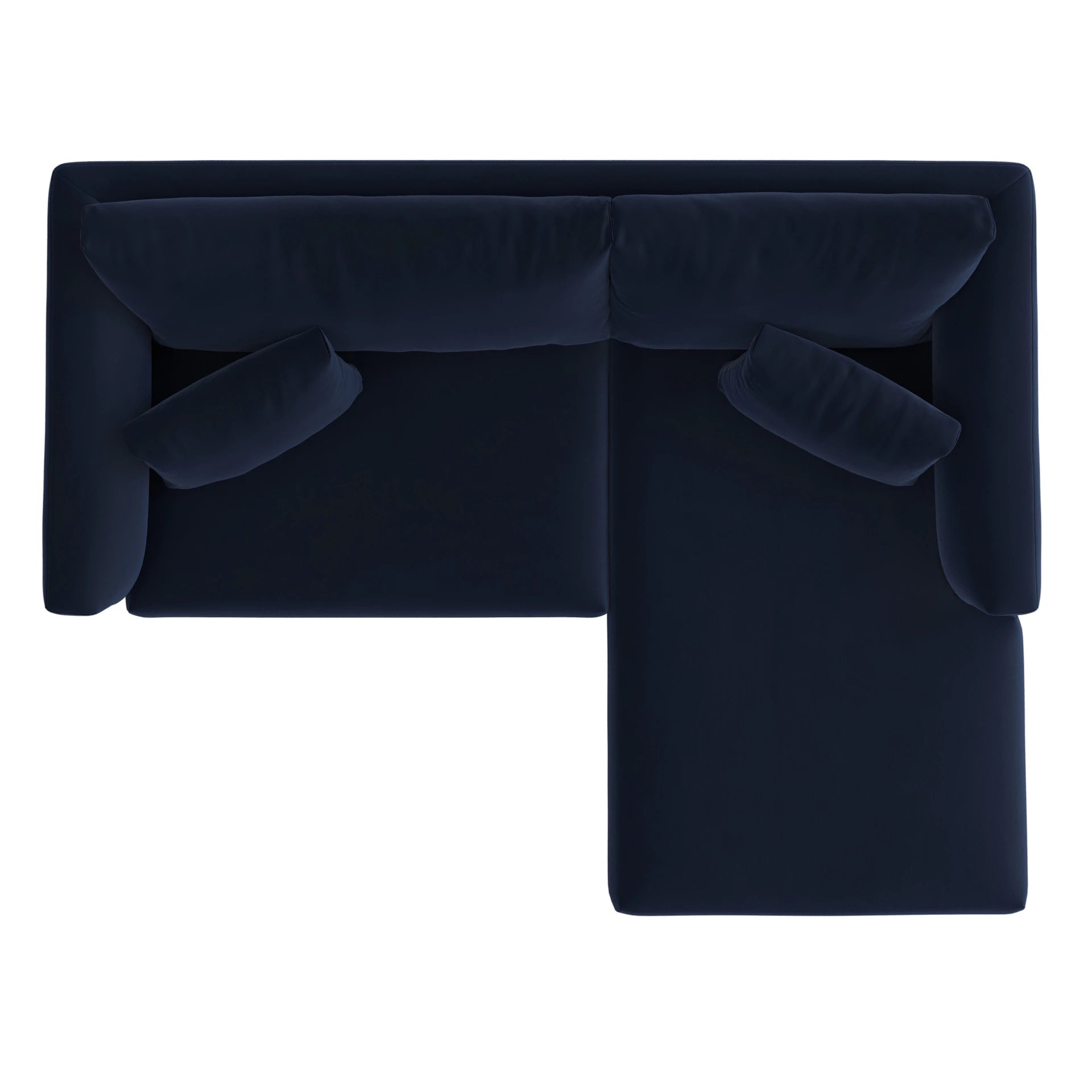 Marina Velvet Corner Sectional