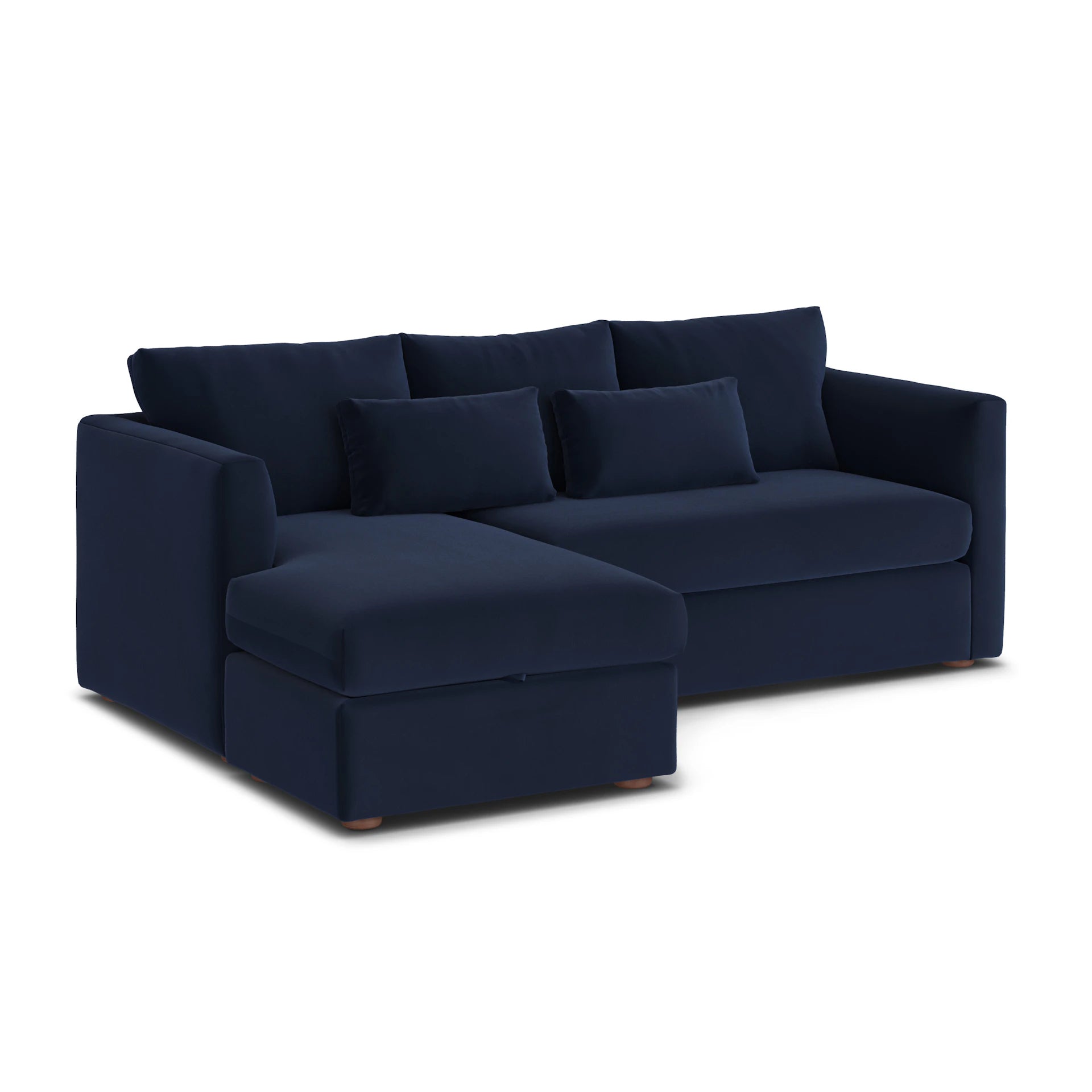 Marina Velvet Corner Sectional