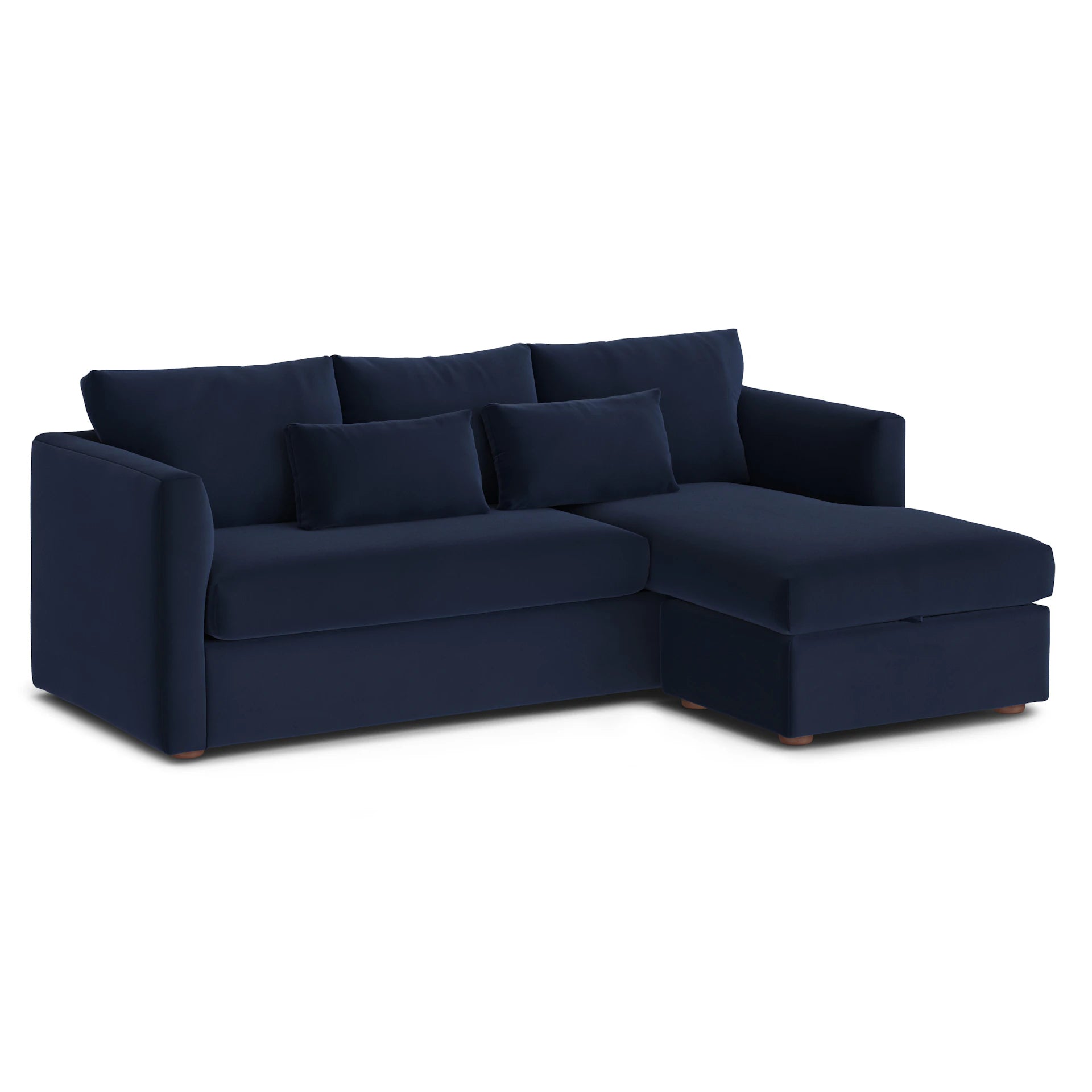 Marina Velvet Corner Sectional