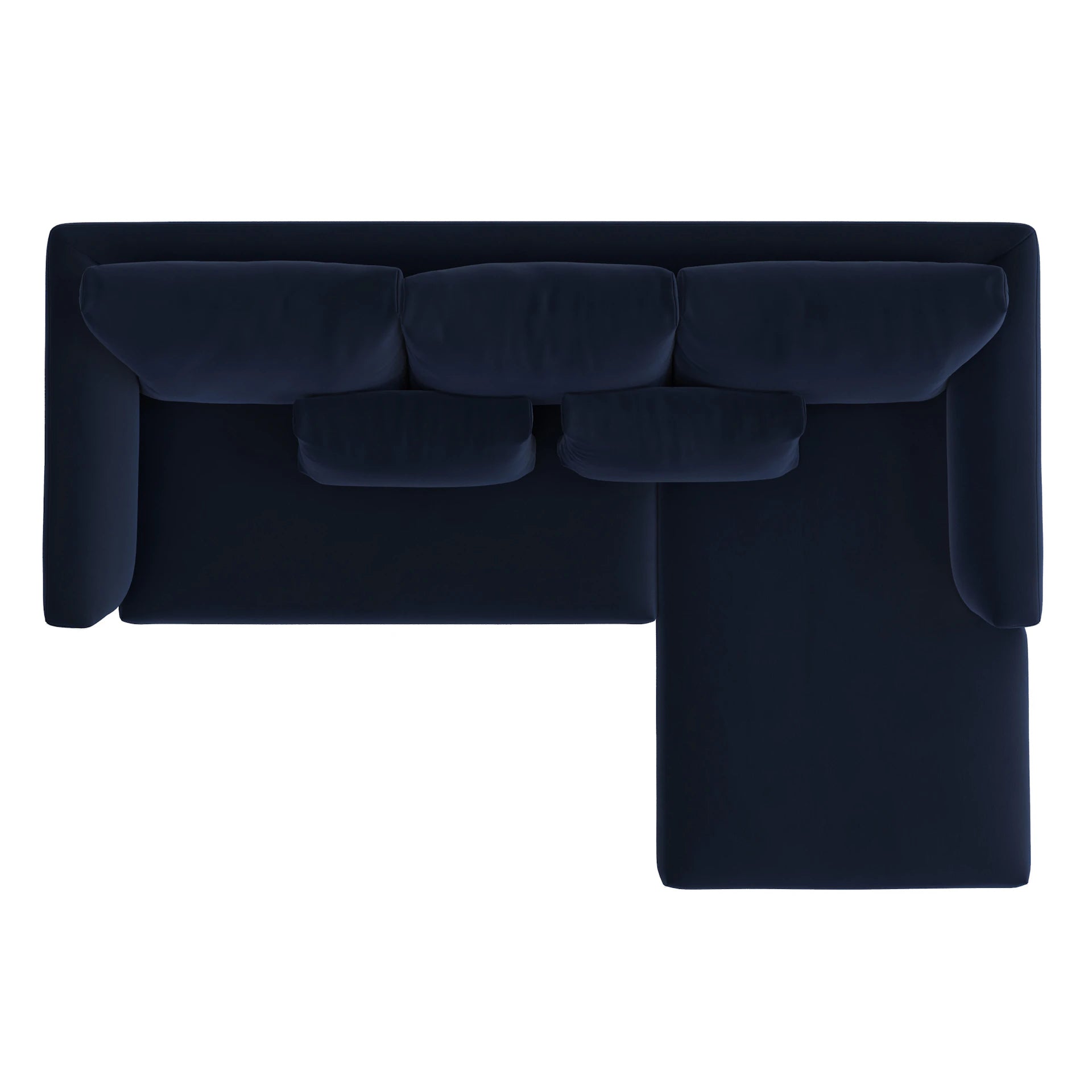 Marina Velvet Corner Sectional