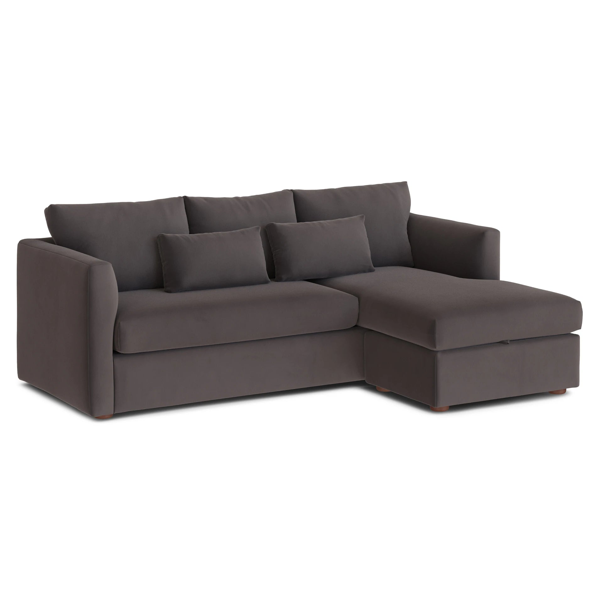 Marina Velvet Corner Sectional