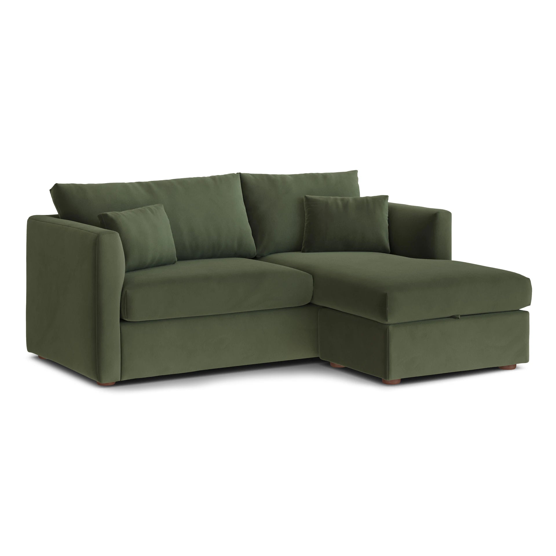 Marina Velvet Corner Sectional