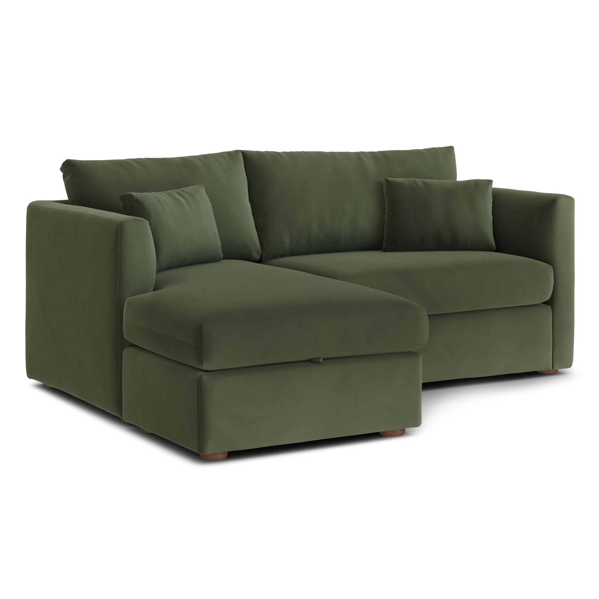 Marina Velvet Corner Sectional