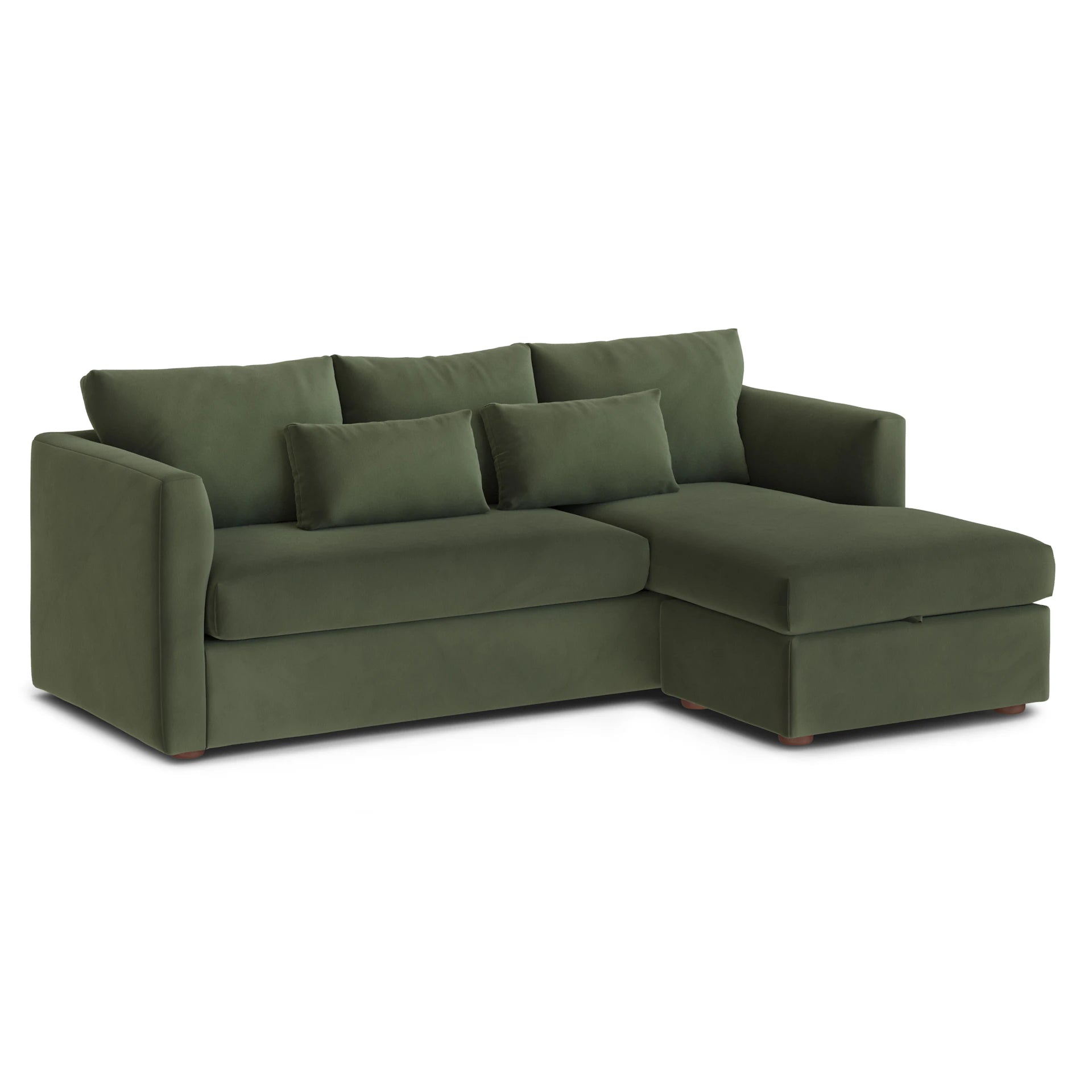 Marina Velvet Corner Sectional