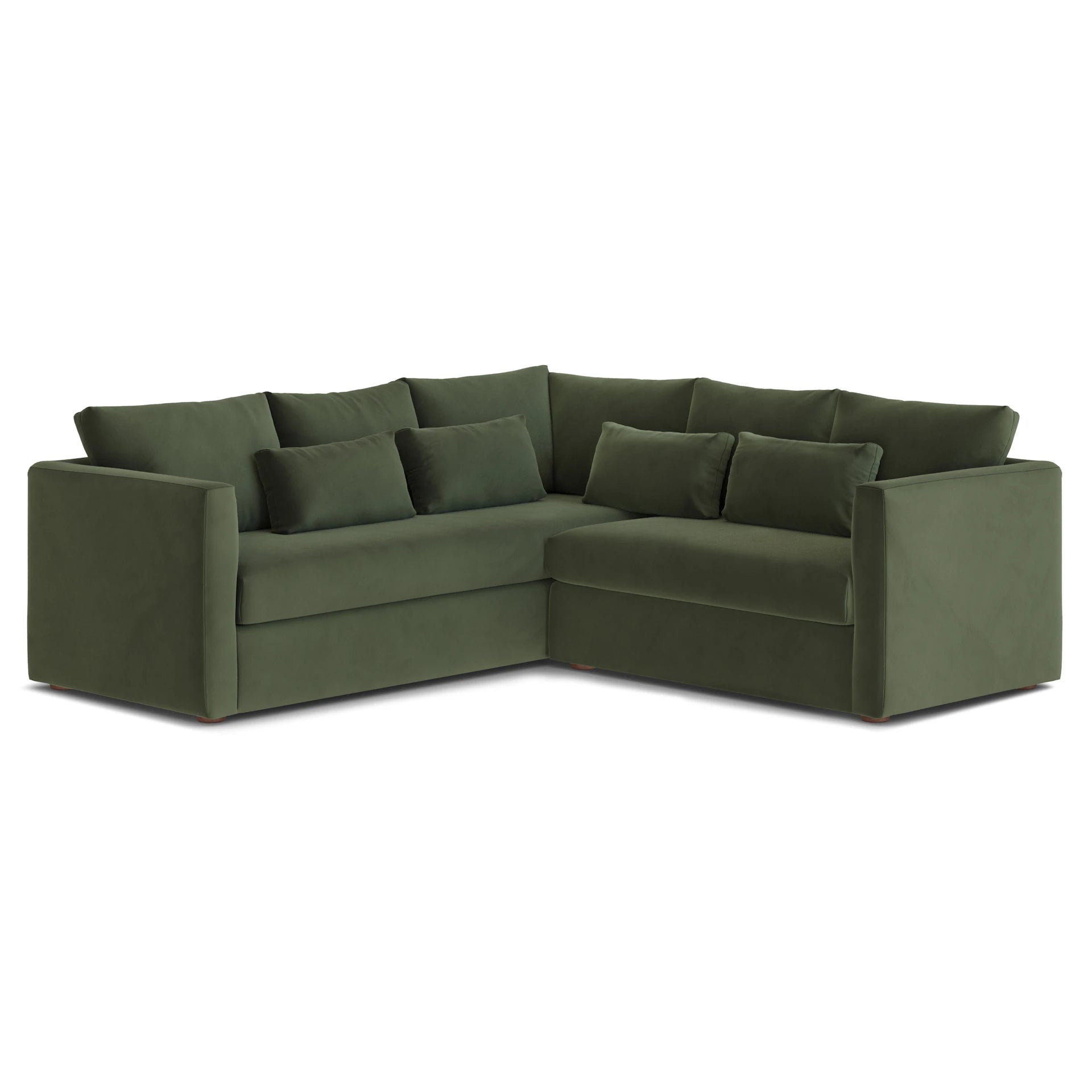 Marina Velvet Corner Sectional