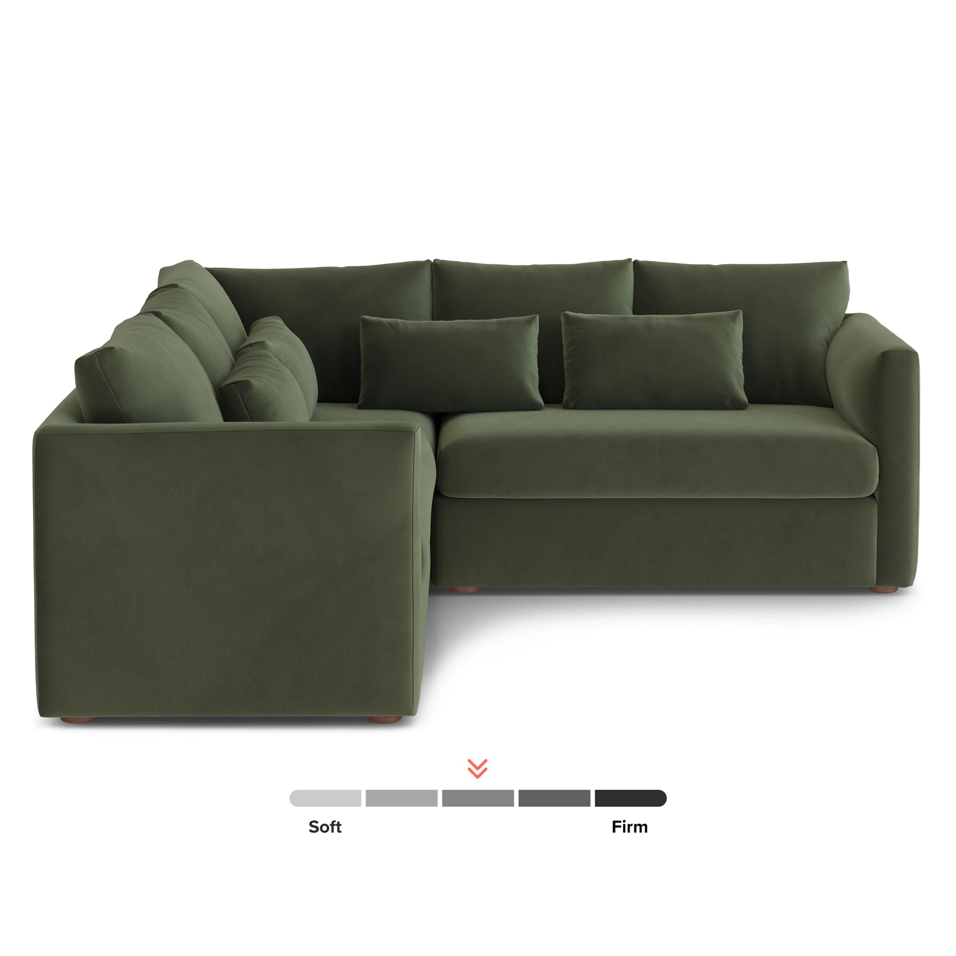 Marina Velvet Corner Sectional