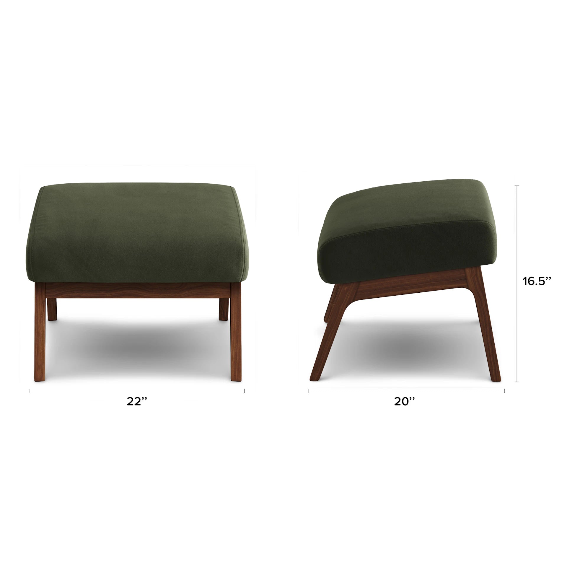 Otio 26" Velvet Lounge Set
