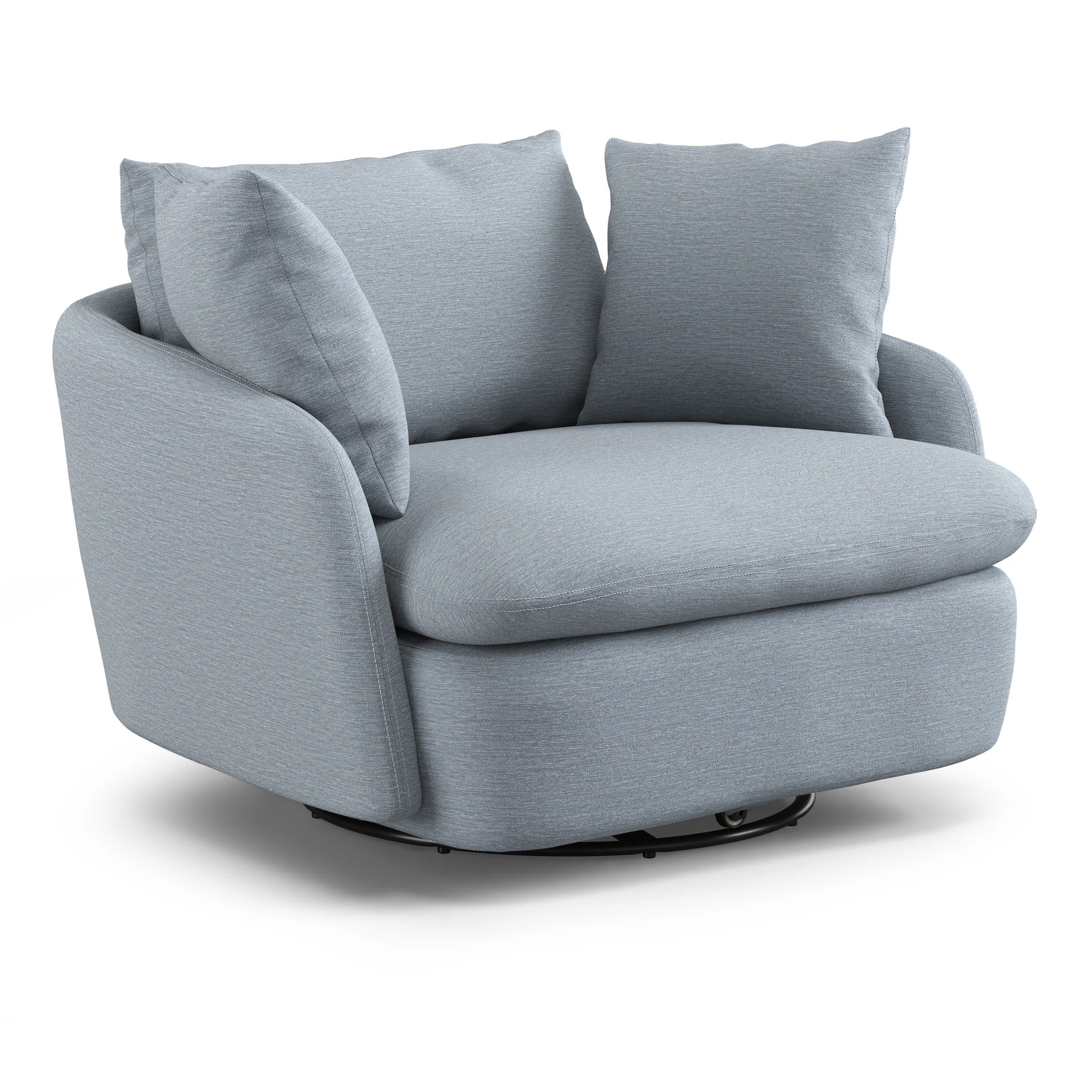 Leigh 47" Swivel Lounge Chair