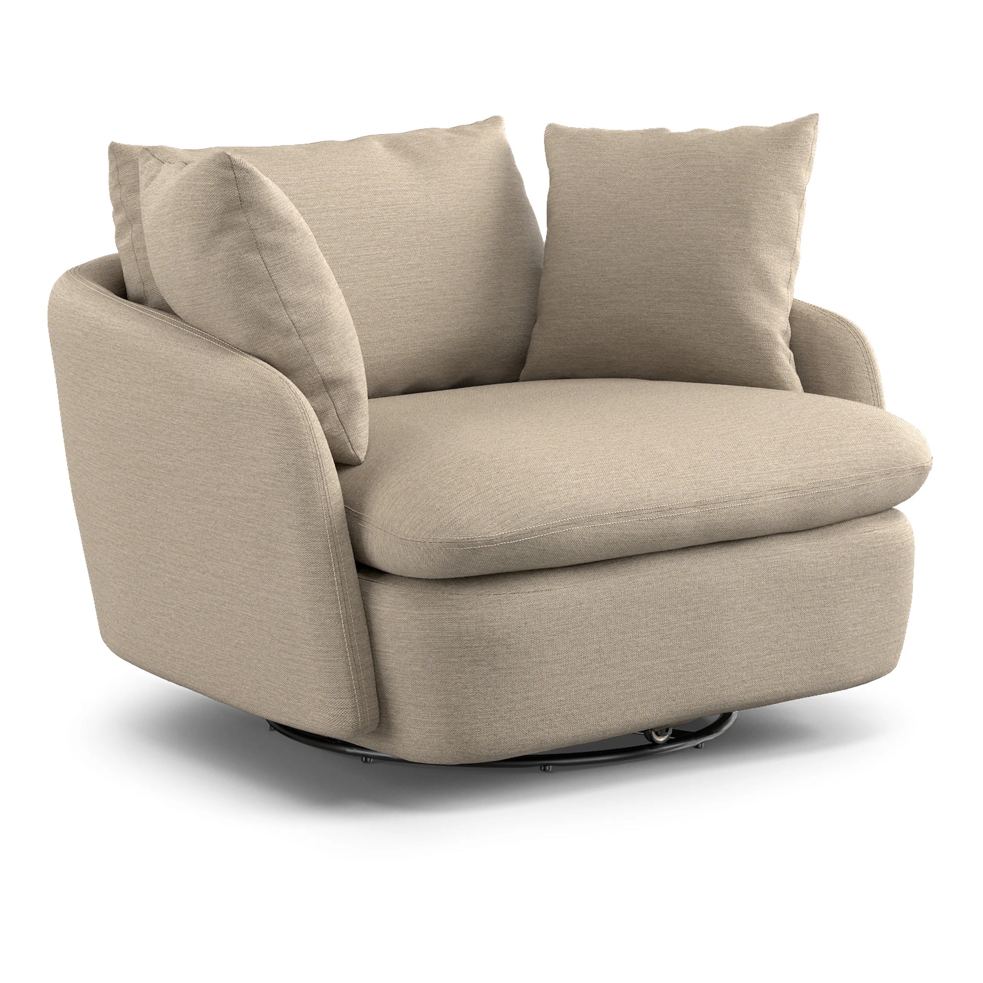 Leigh 47" Swivel Lounge Chair