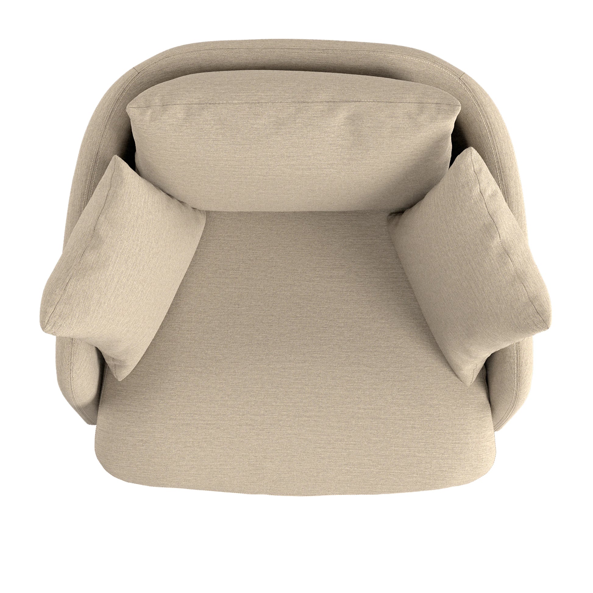 Leigh 47" Swivel Lounge Chair