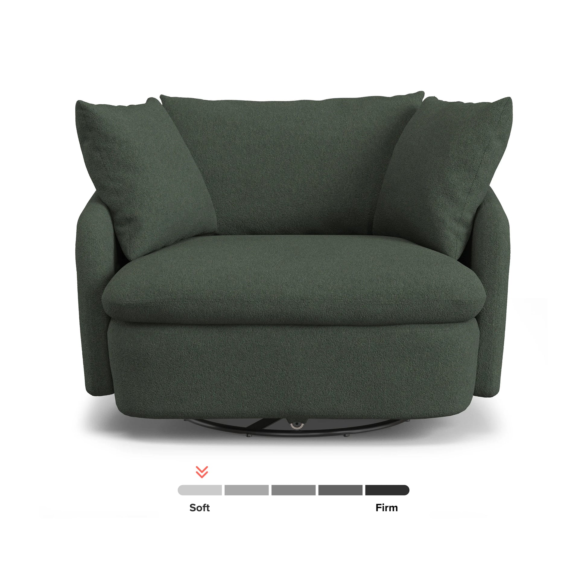 Leigh 47" Swivel Lounge Chair