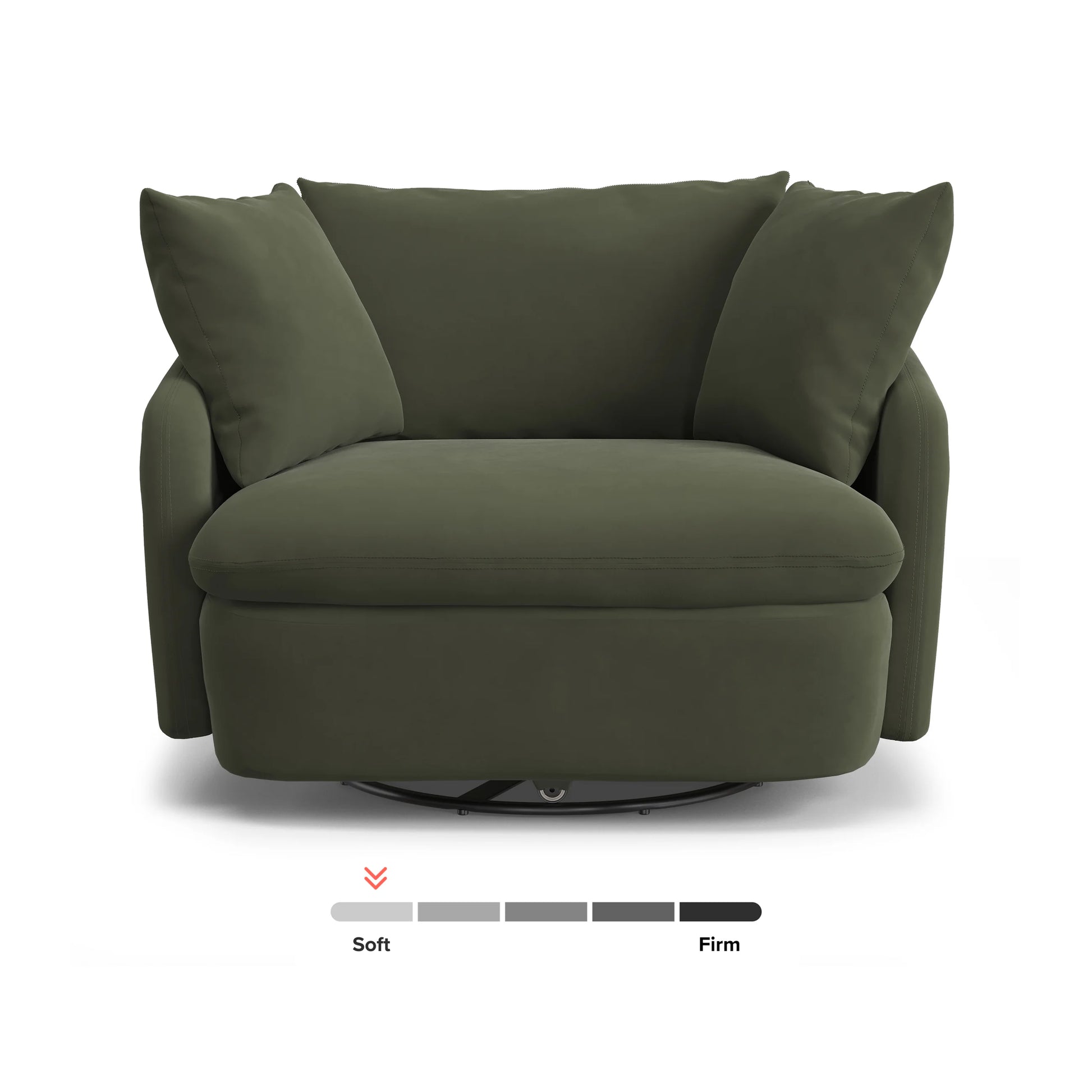 Leigh 47" Swivel Lounge Chair
