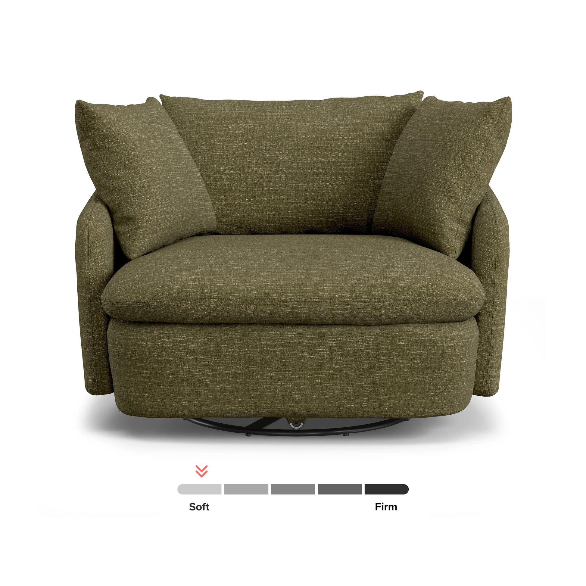 Leigh 47" Swivel Lounge Chair