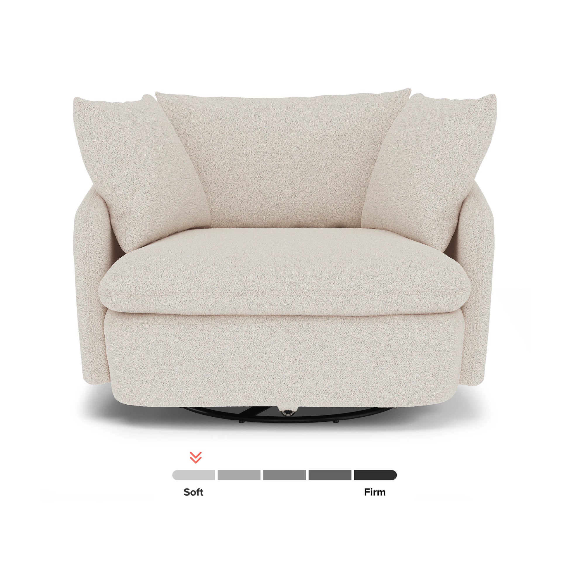 Leigh 47" Swivel Lounge Chair