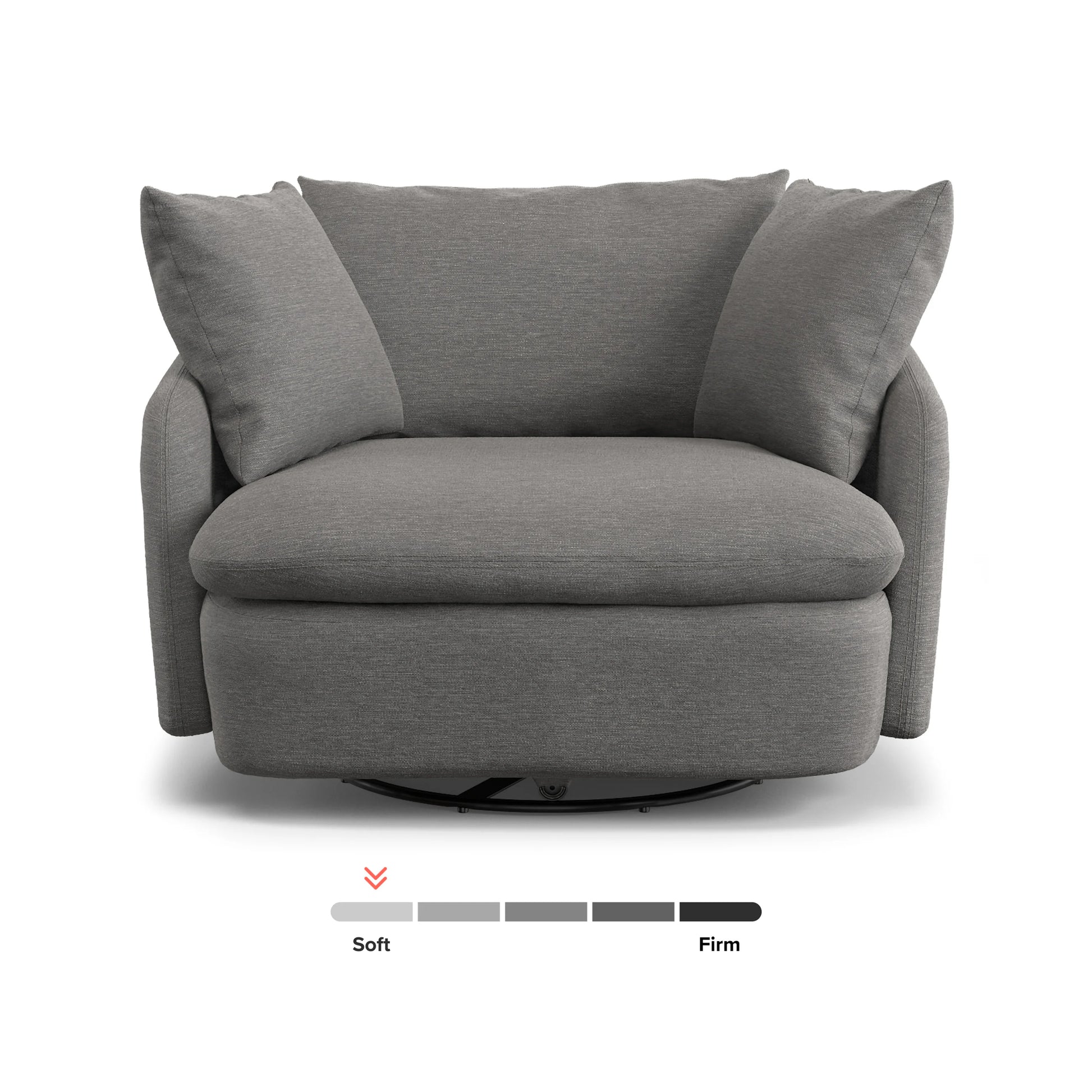 Leigh 47" Swivel Lounge Chair