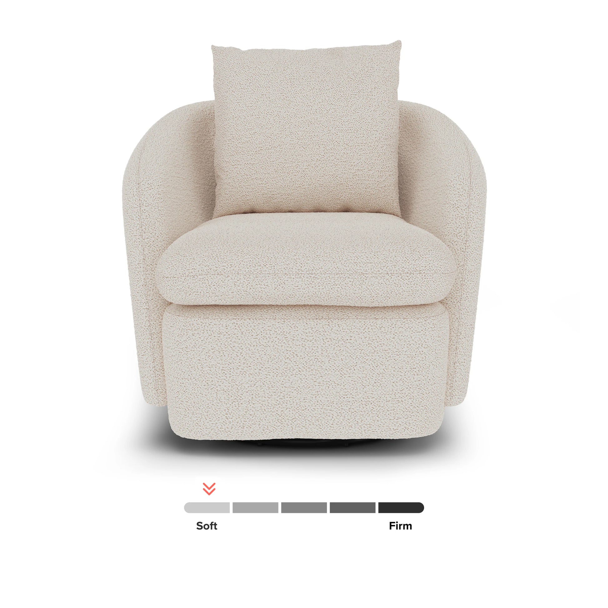 Leigh 47" Swivel Lounge Chair