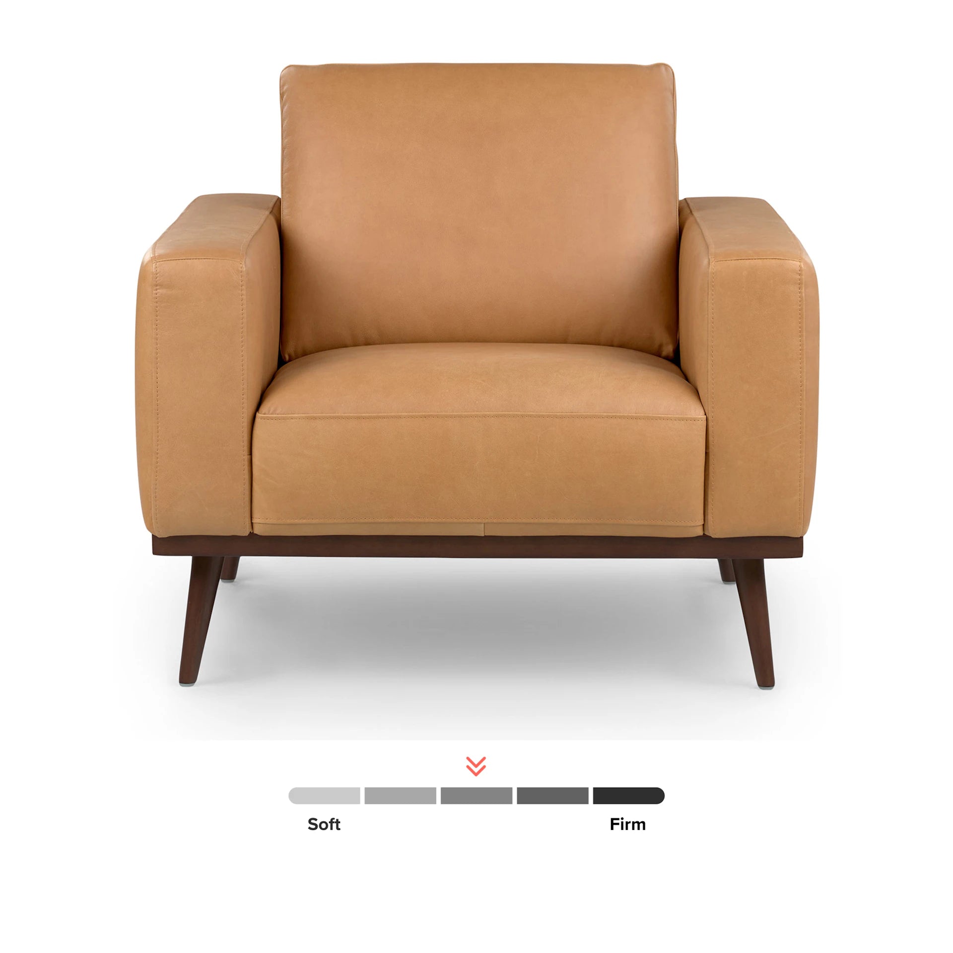 Rhett 38.5" Leather Lounge Chair