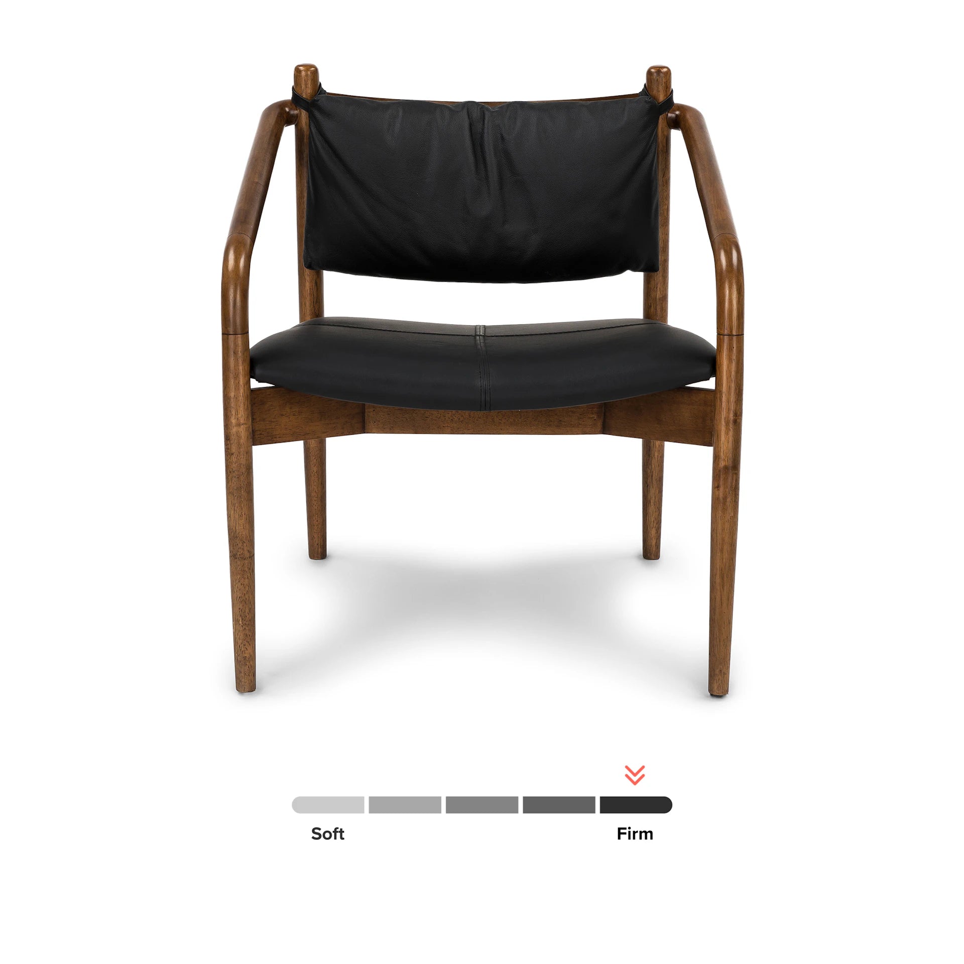 Lento 25" Leather Lounge Chair