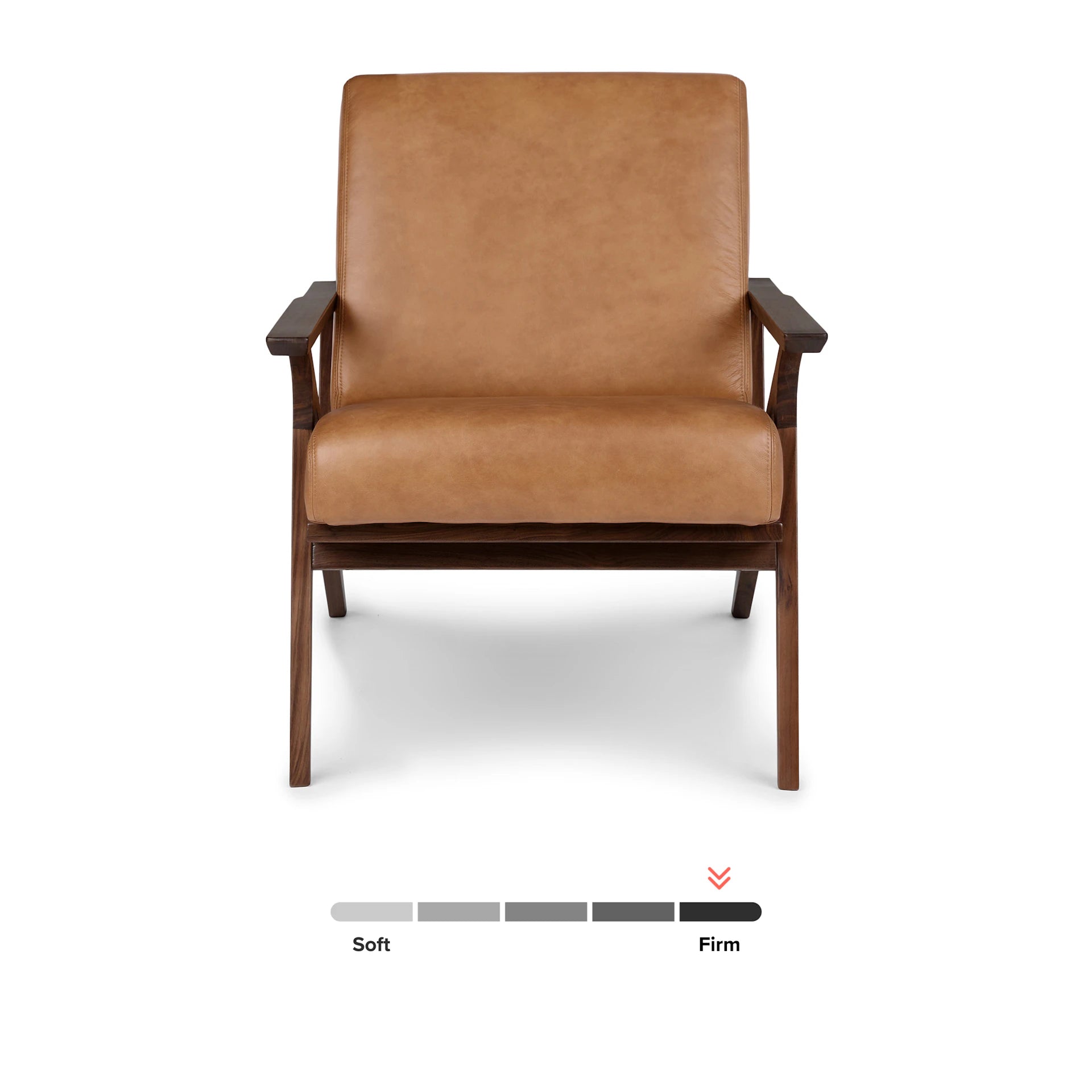 Otio 26" Leather Lounge Chair