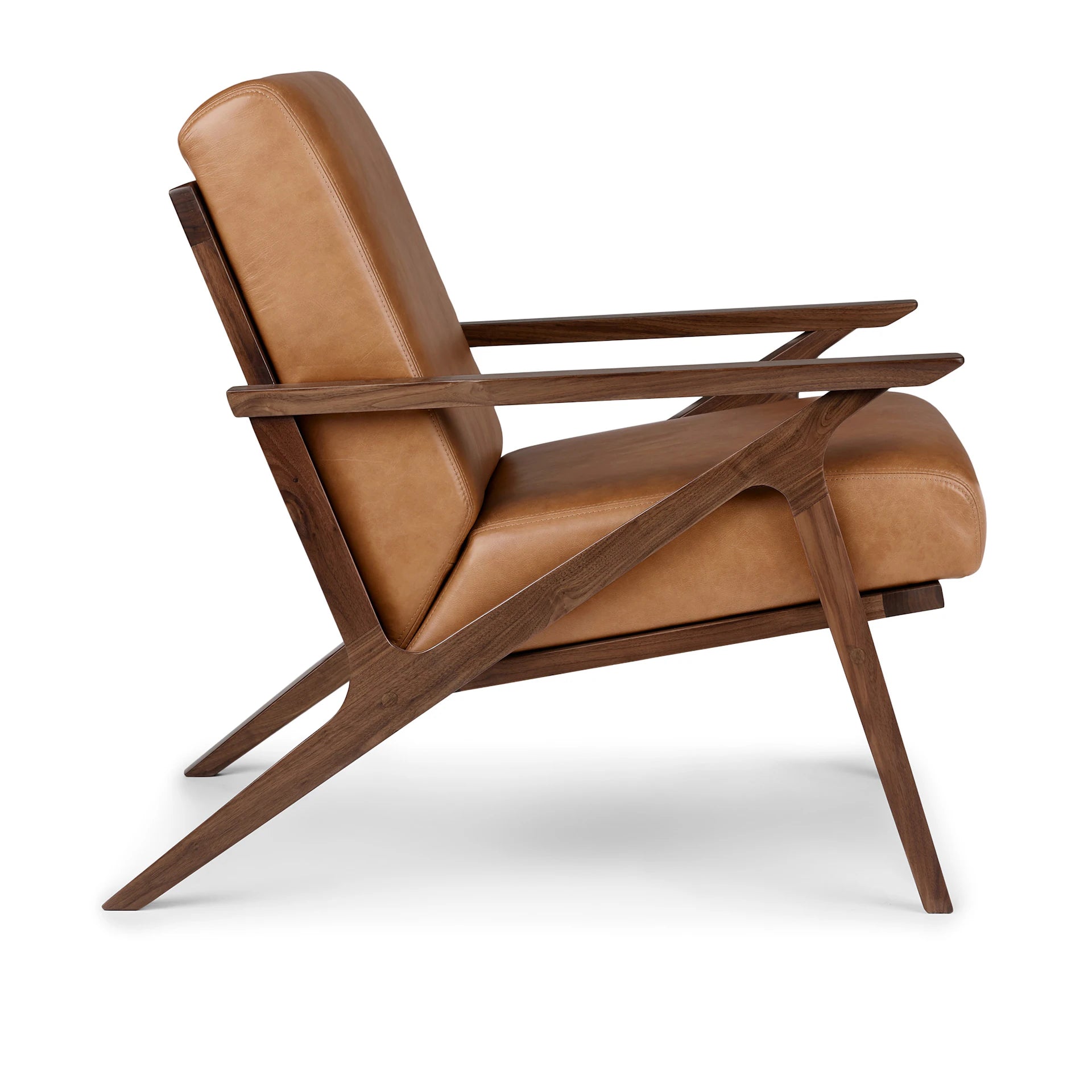 Otio 26" Leather Lounge Chair