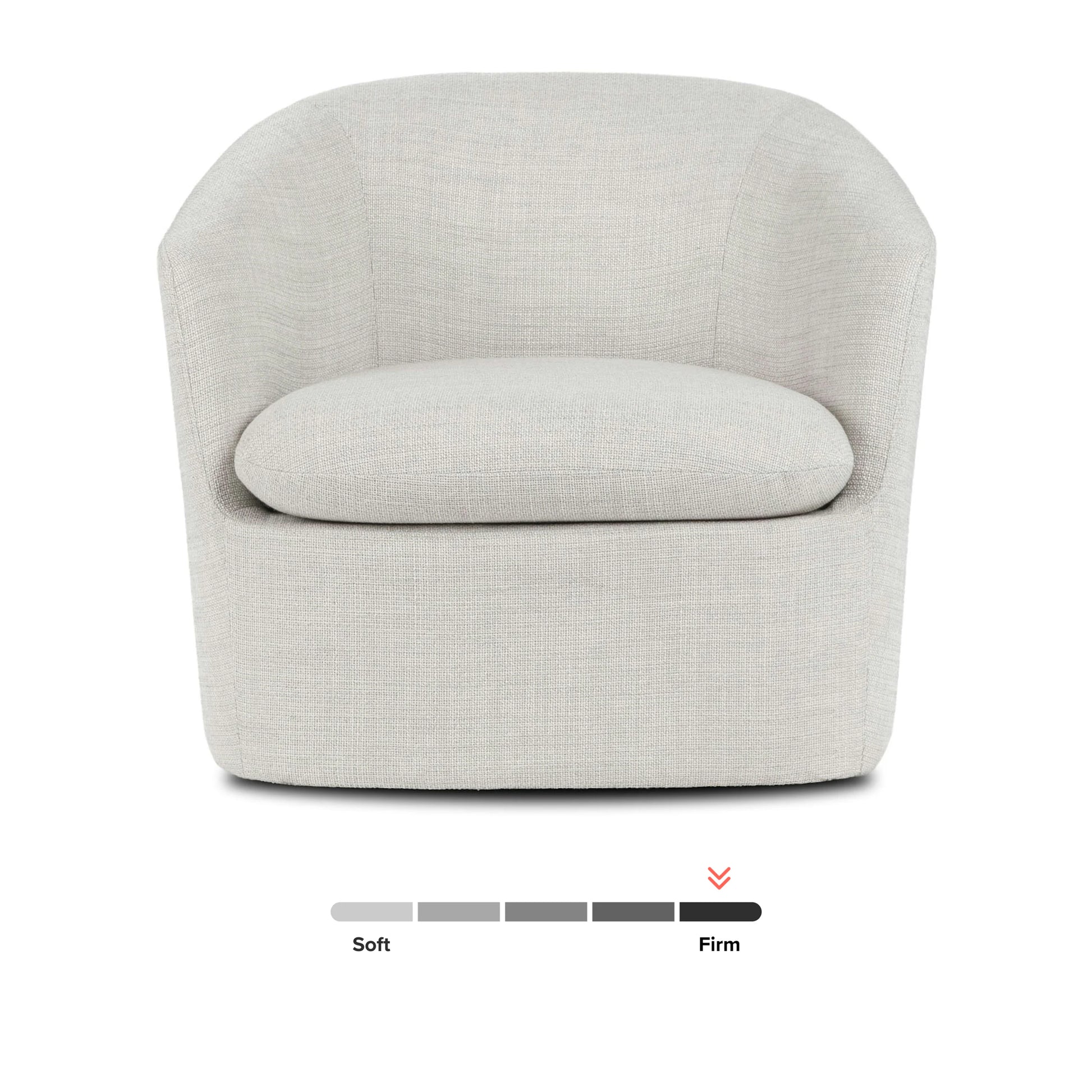 Turoy 32.5" Swivel Lounge Chair