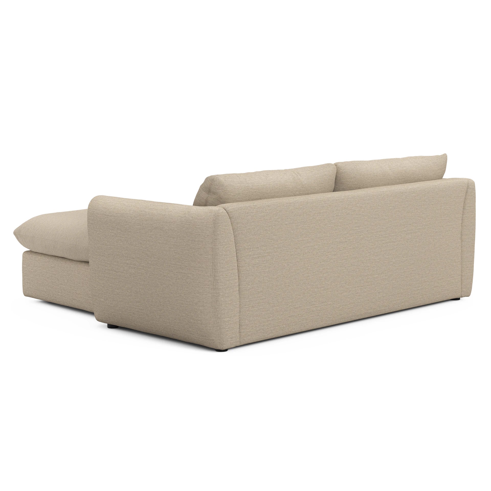 Leigh Fabric Reversible Storage Sectional