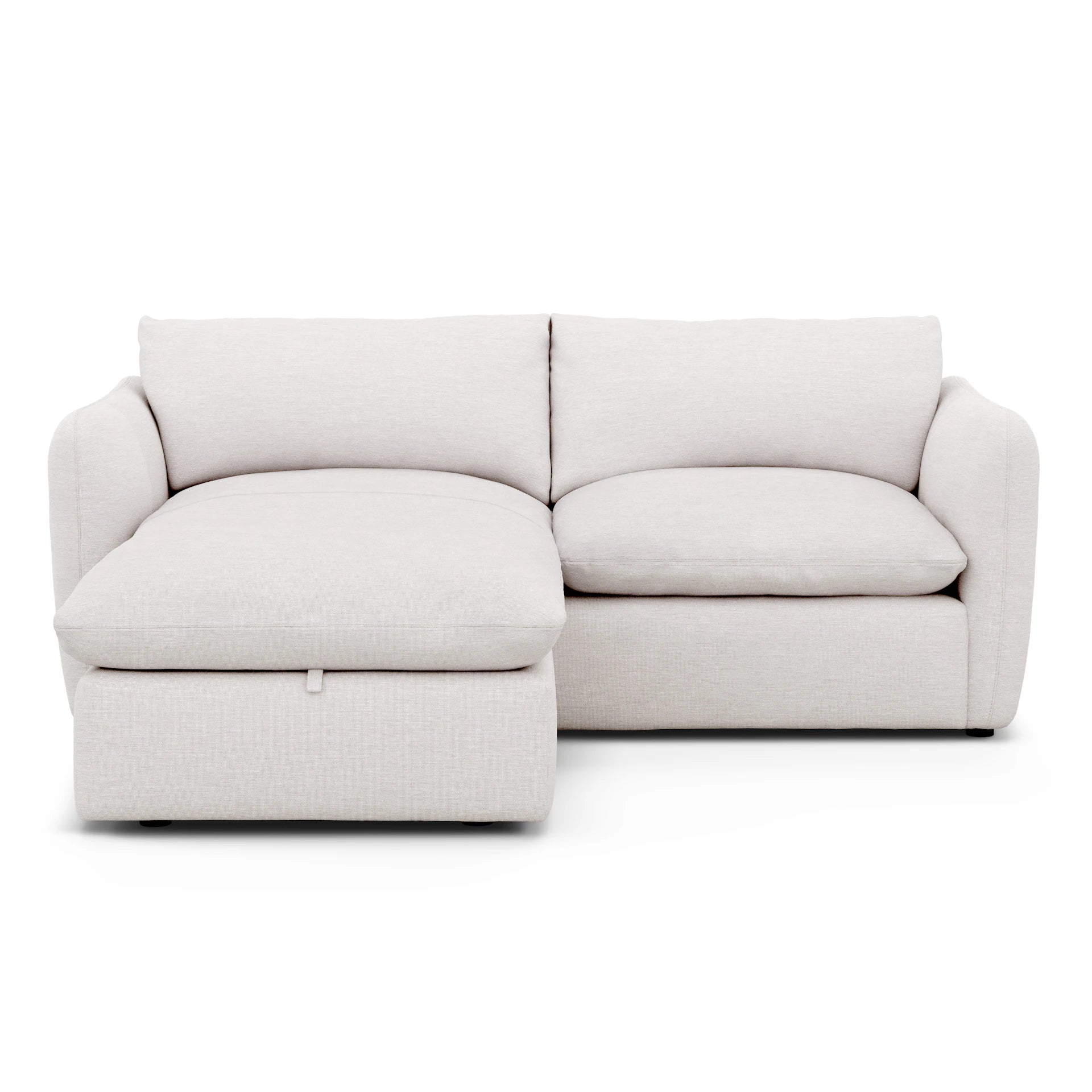 Leigh Fabric Reversible Storage Sectional