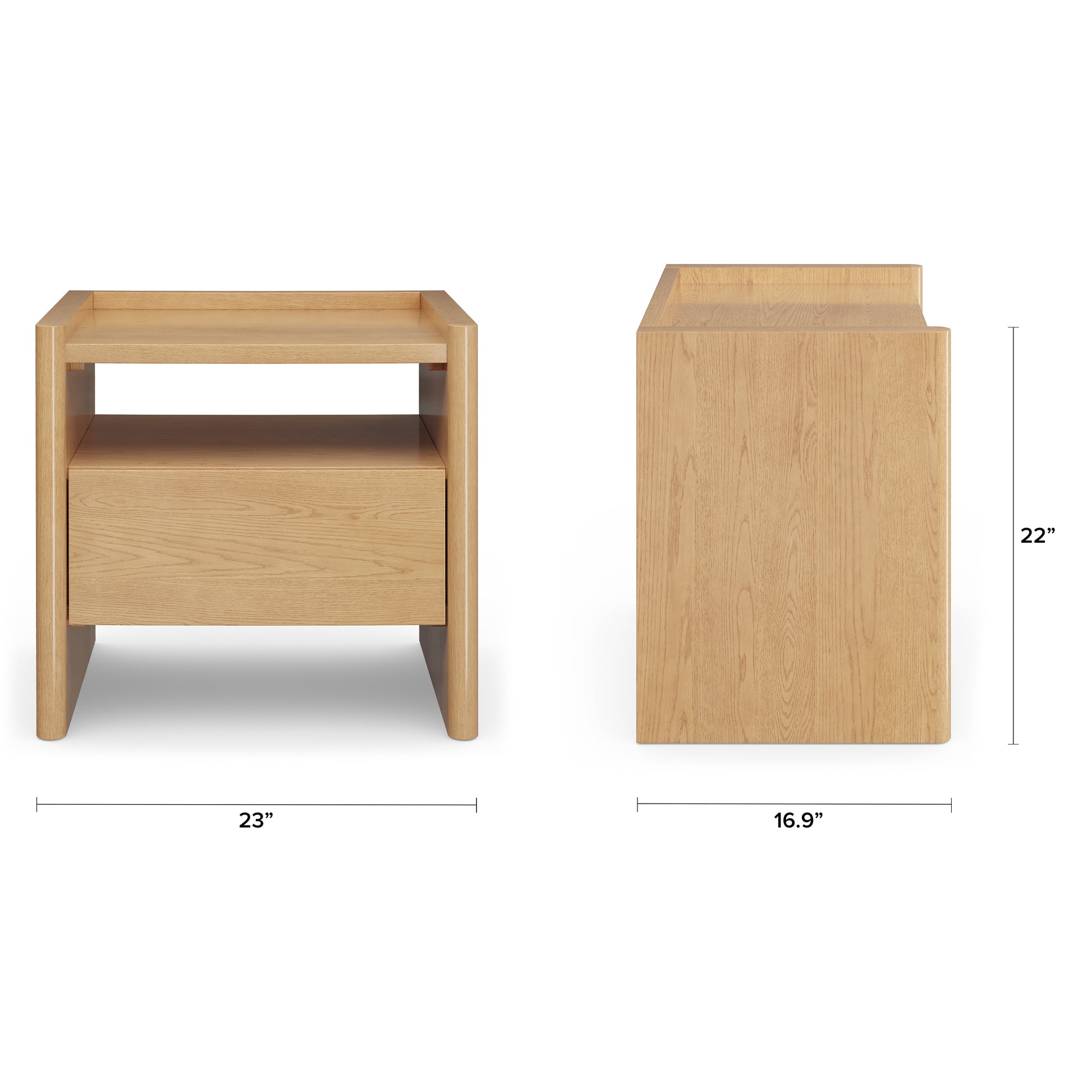 Torme 1-Drawer Nightstand