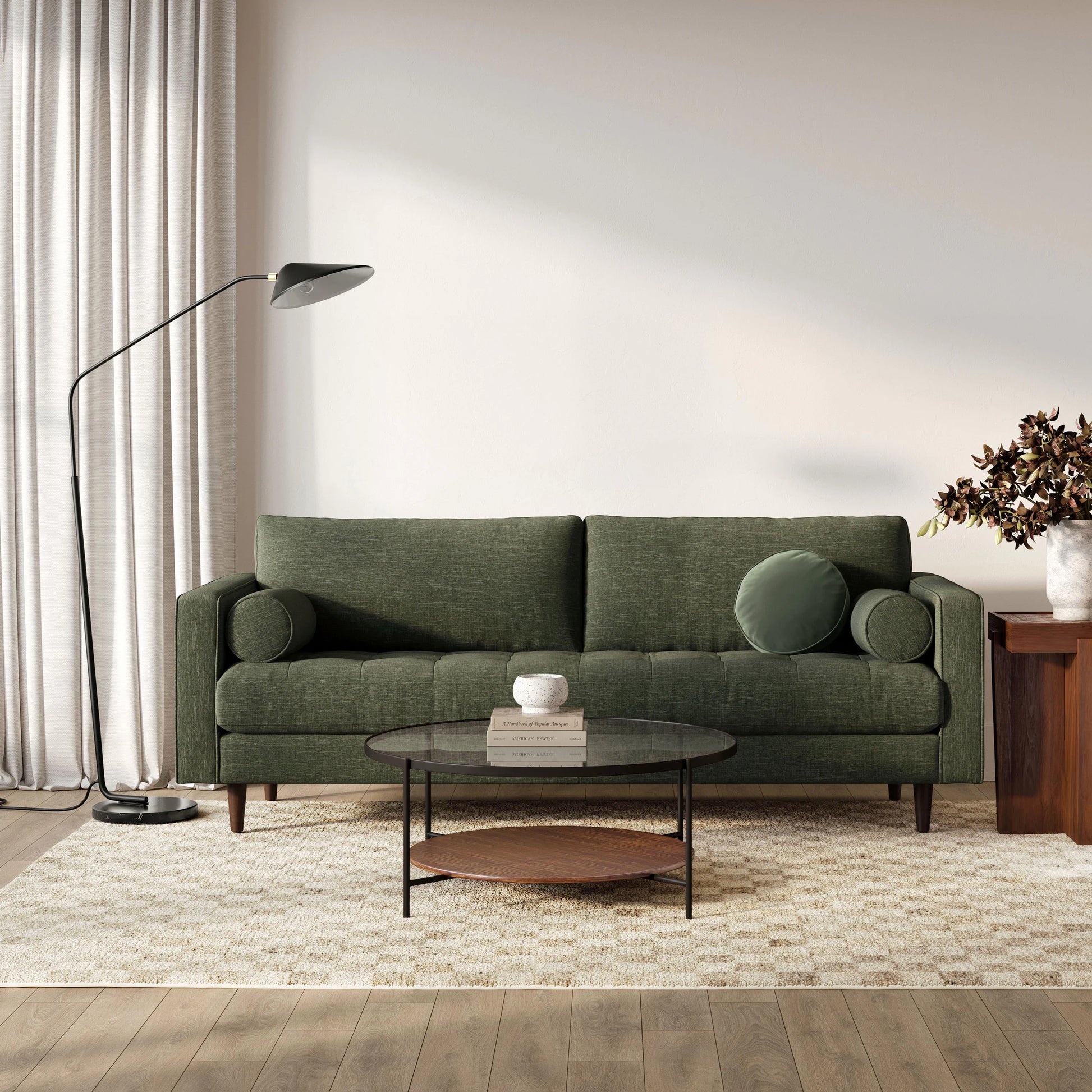 Monroe Floor Lamp - Black