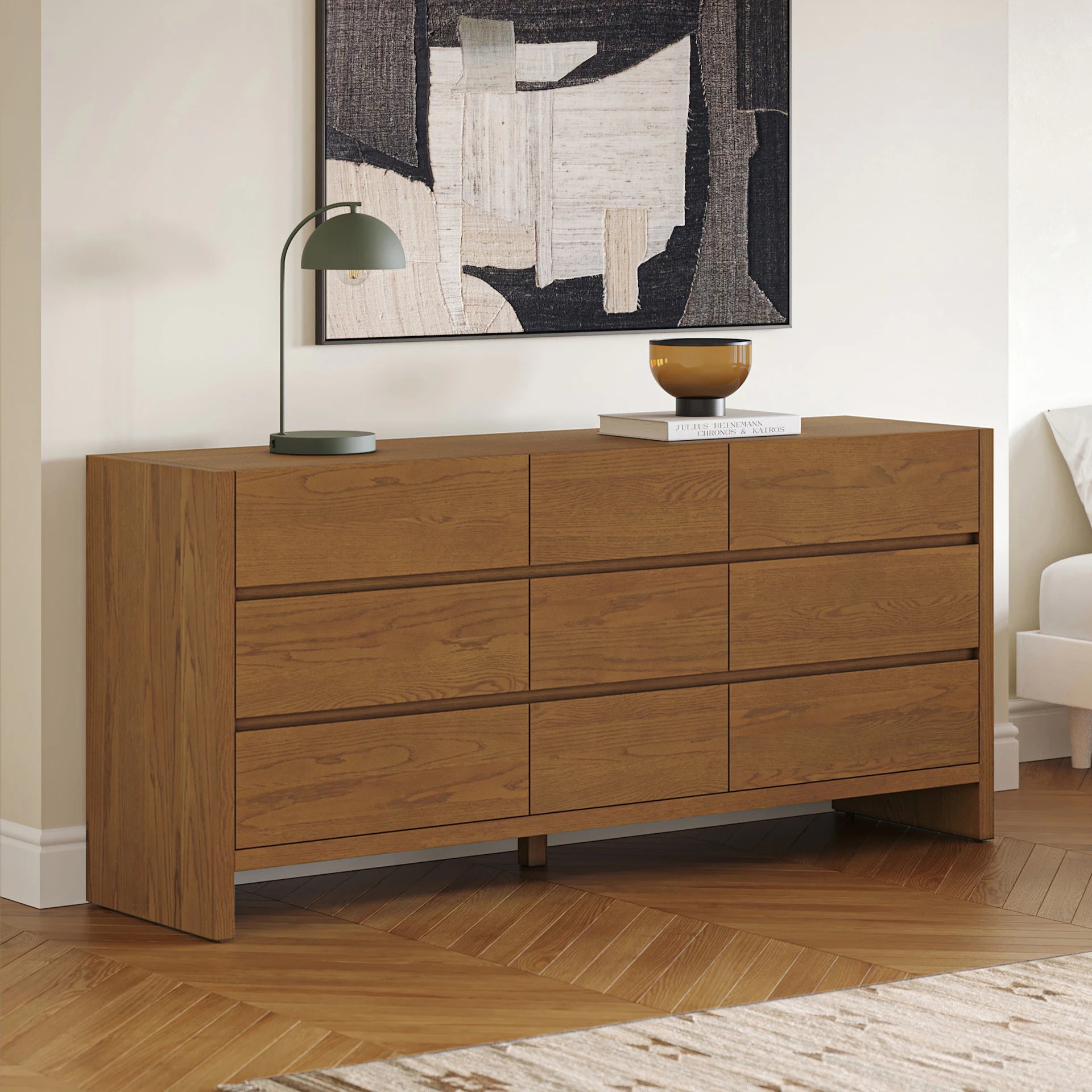 Leif 9-Drawer Triple Dresser