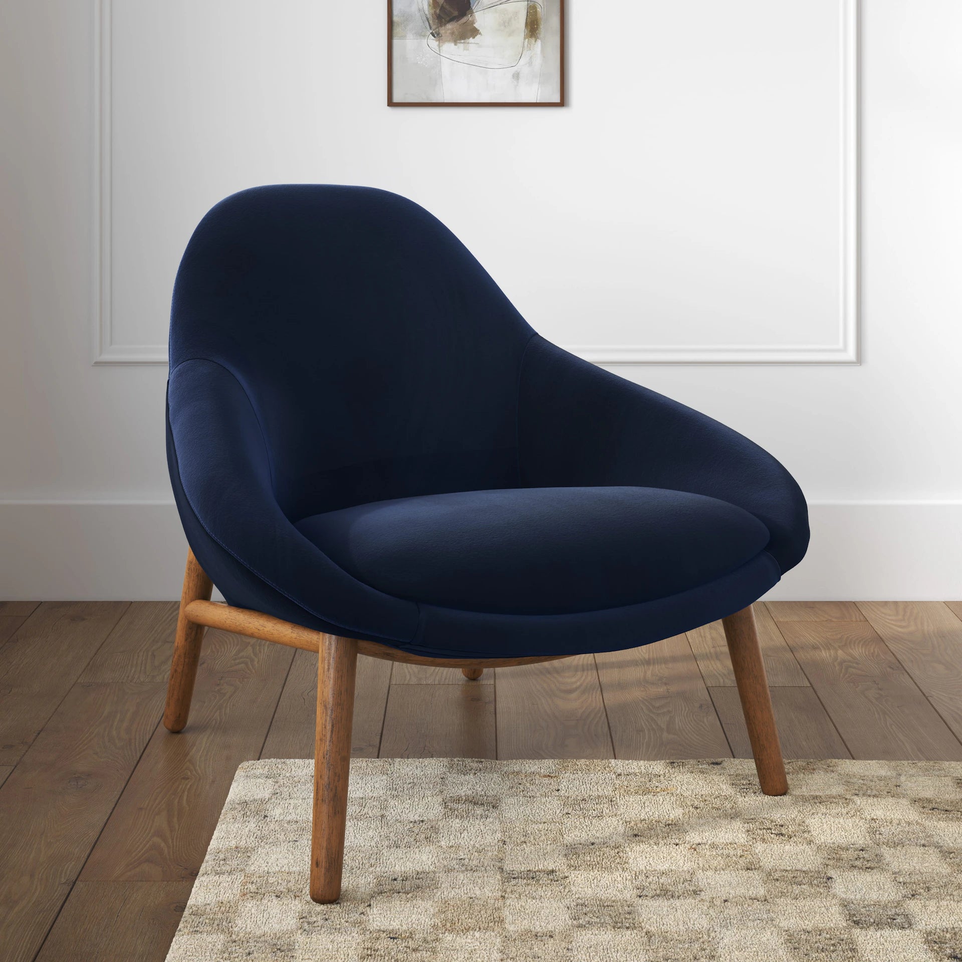 Sunny 32" Velvet Lounge Chair