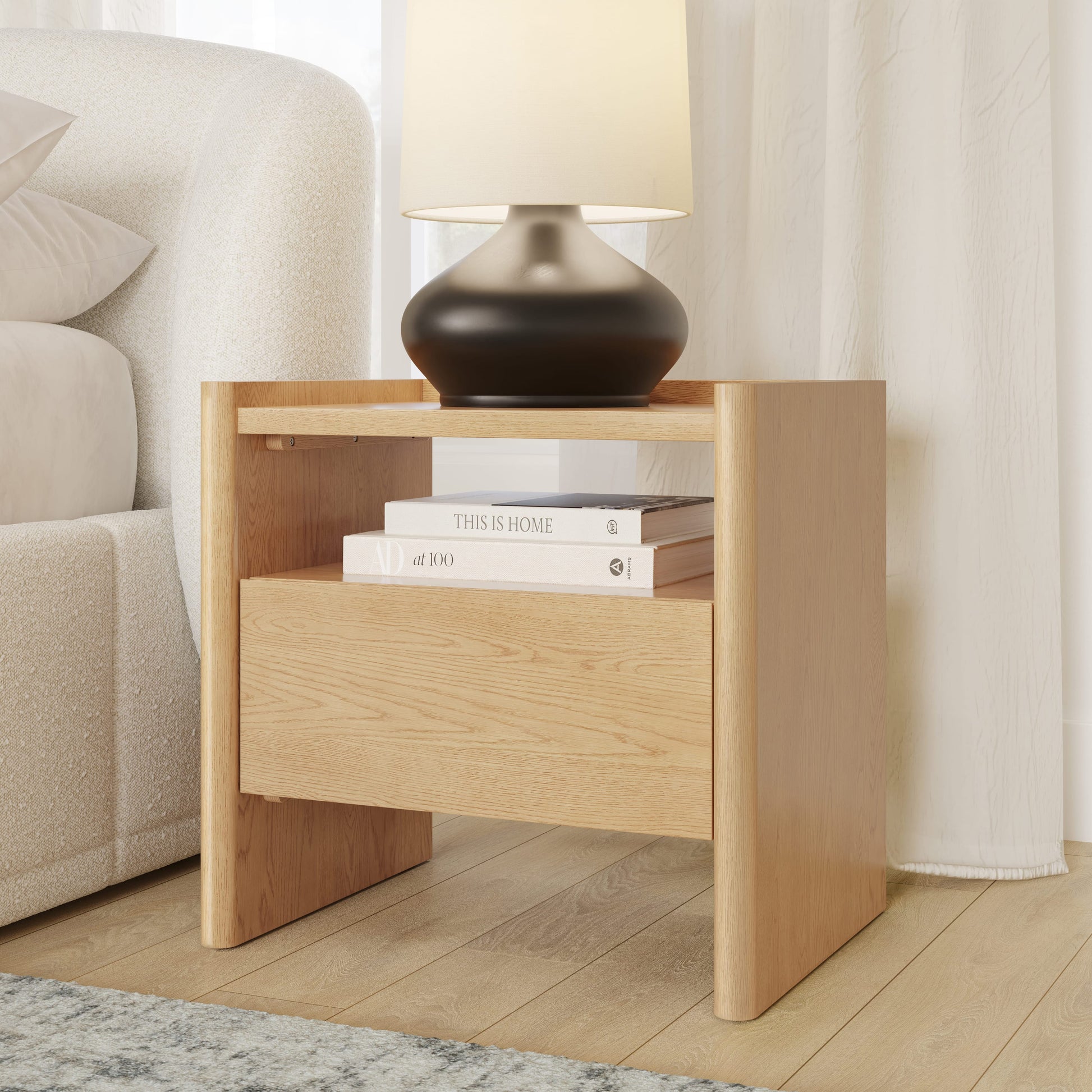 Torme 1-Drawer Nightstand