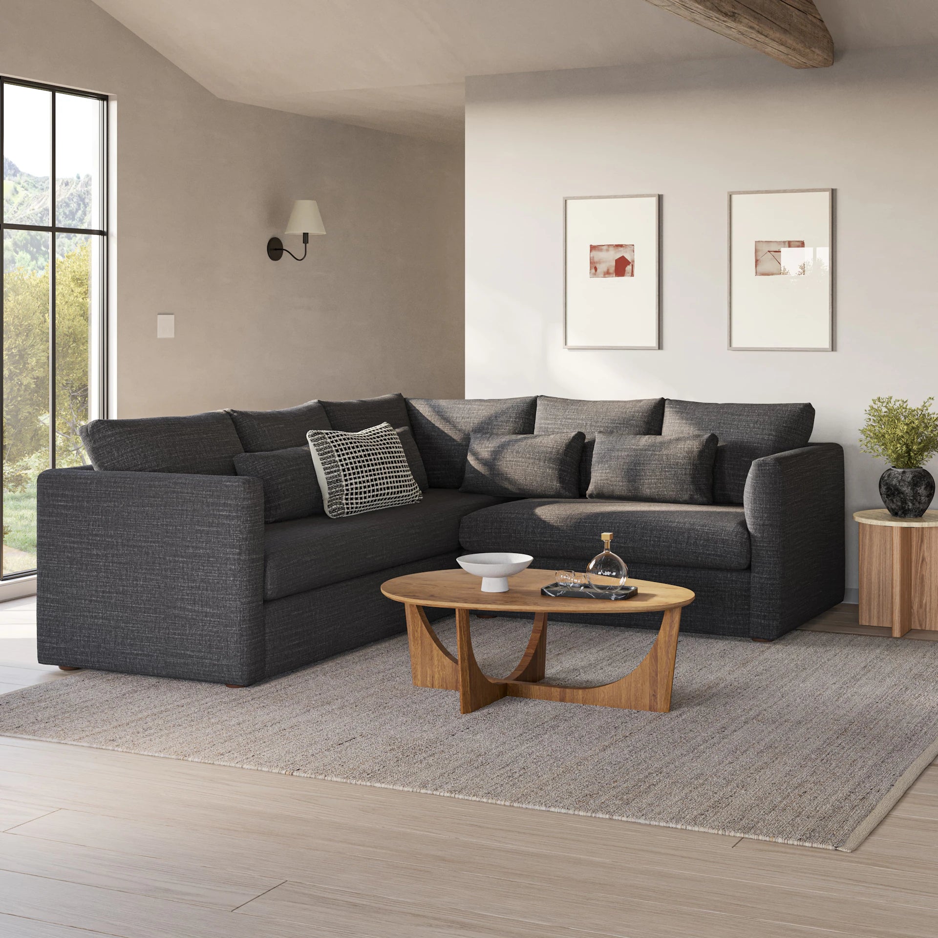 Marina Fabric Corner Sectional