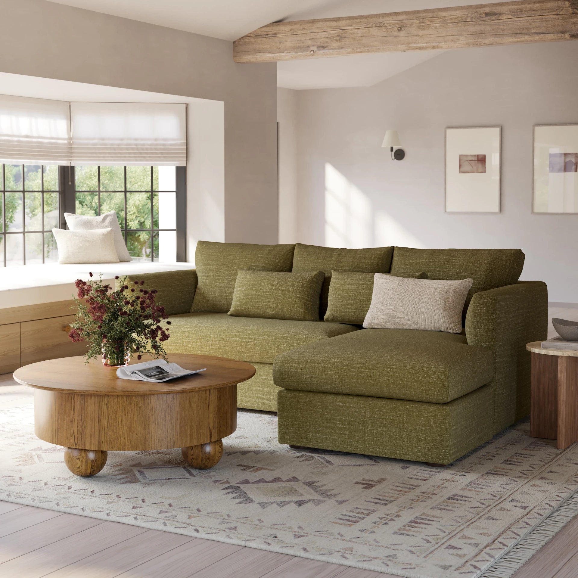 Marina Fabric Corner Sectional