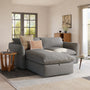 Leigh Fabric Reversible Storage Sectional