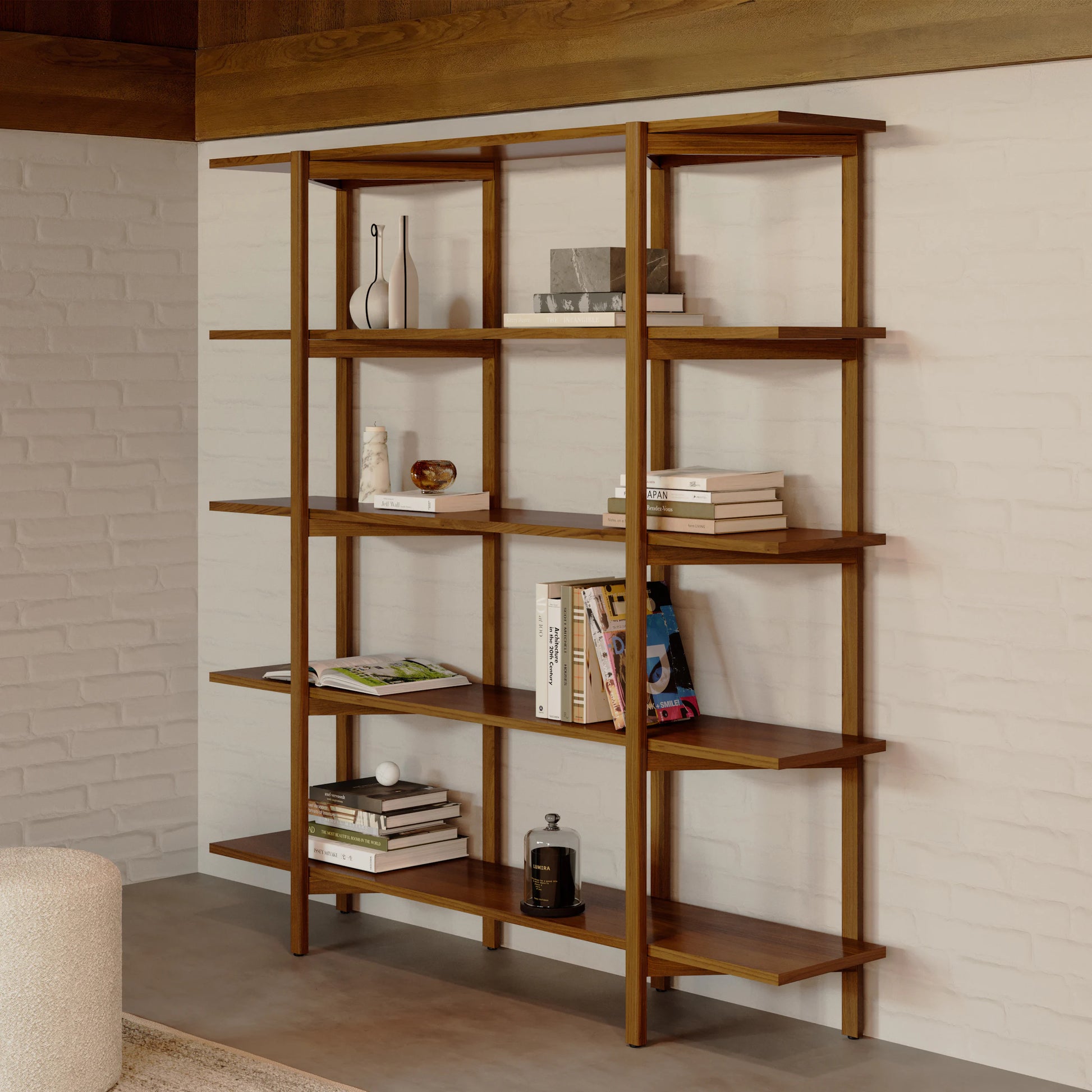 Zander 75" Shelving Unit