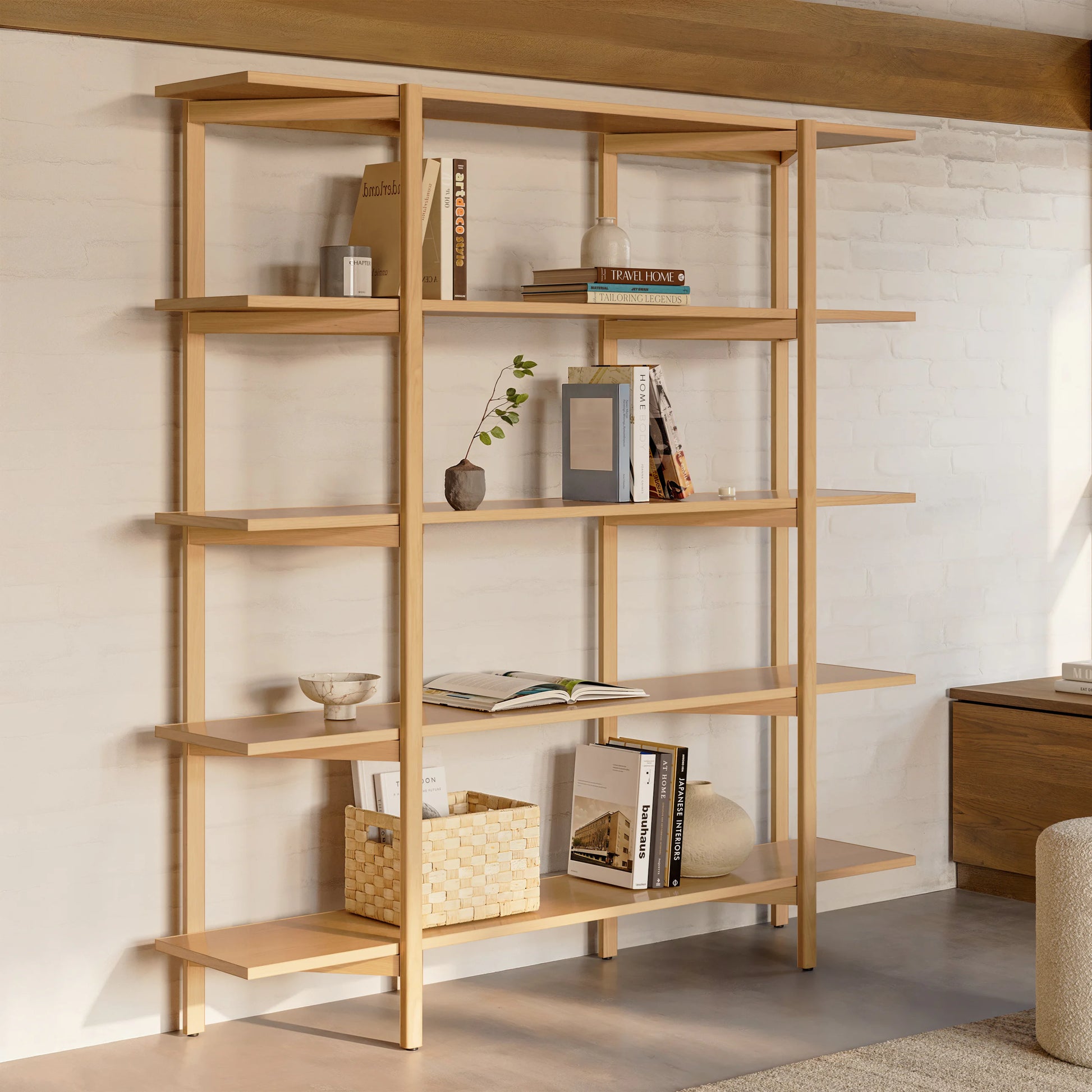 Zander 75" Shelving Unit