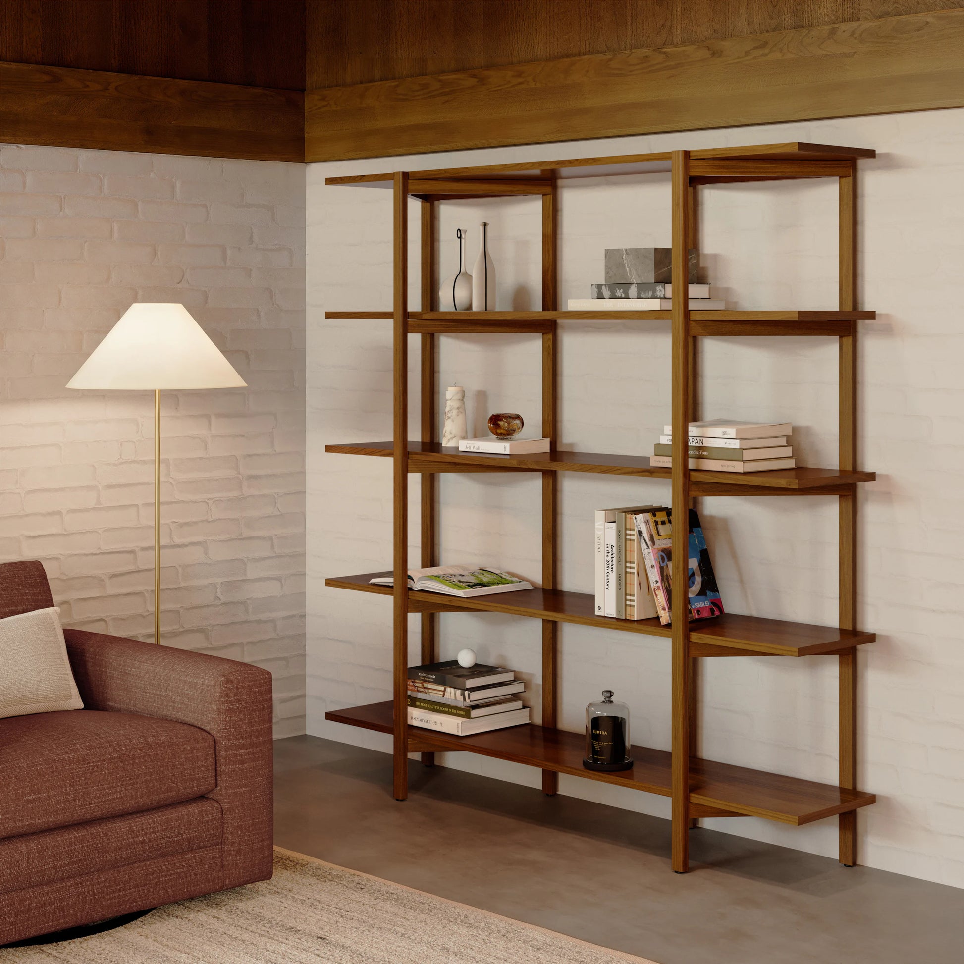 Zander 75" Shelving Unit