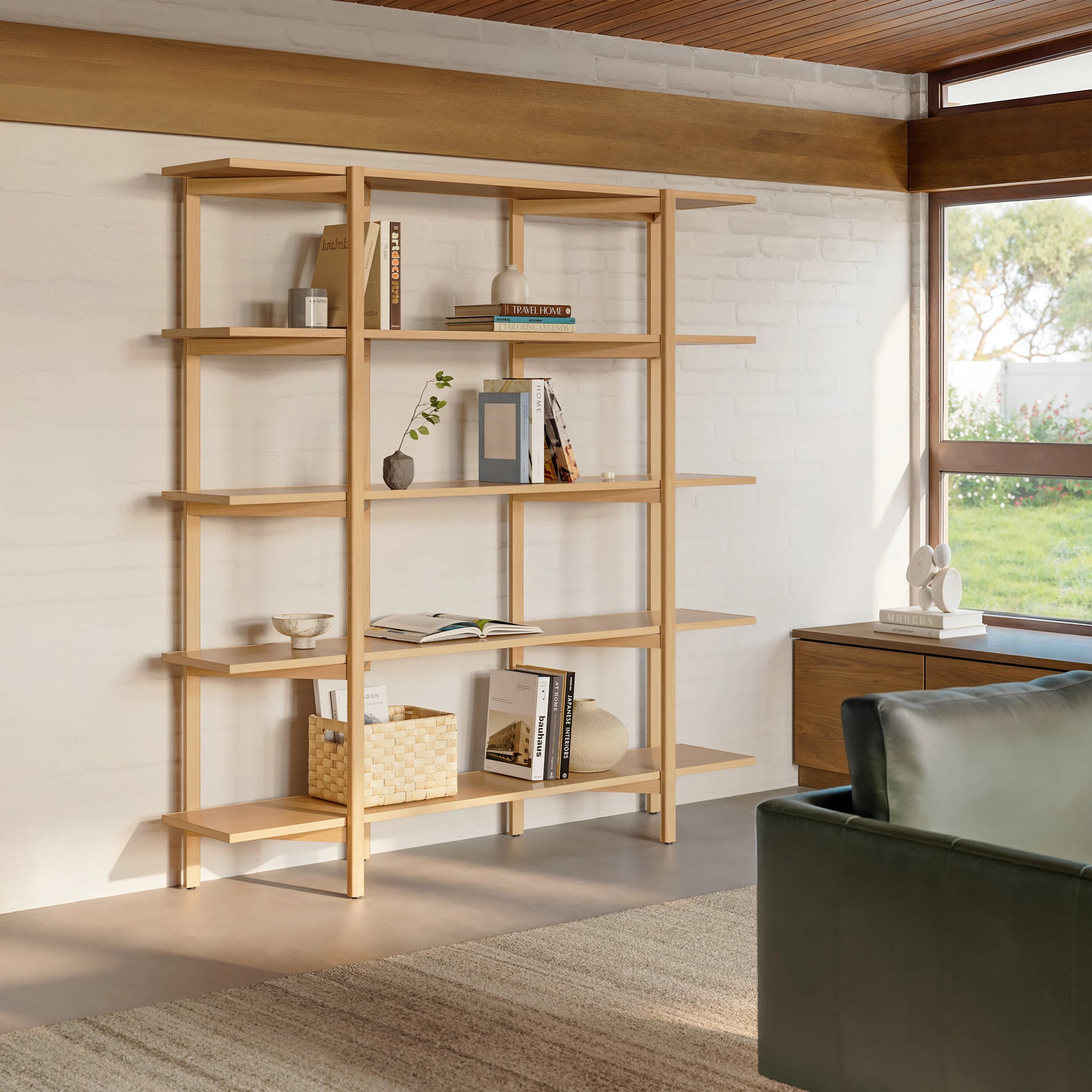 Zander 75" Shelving Unit