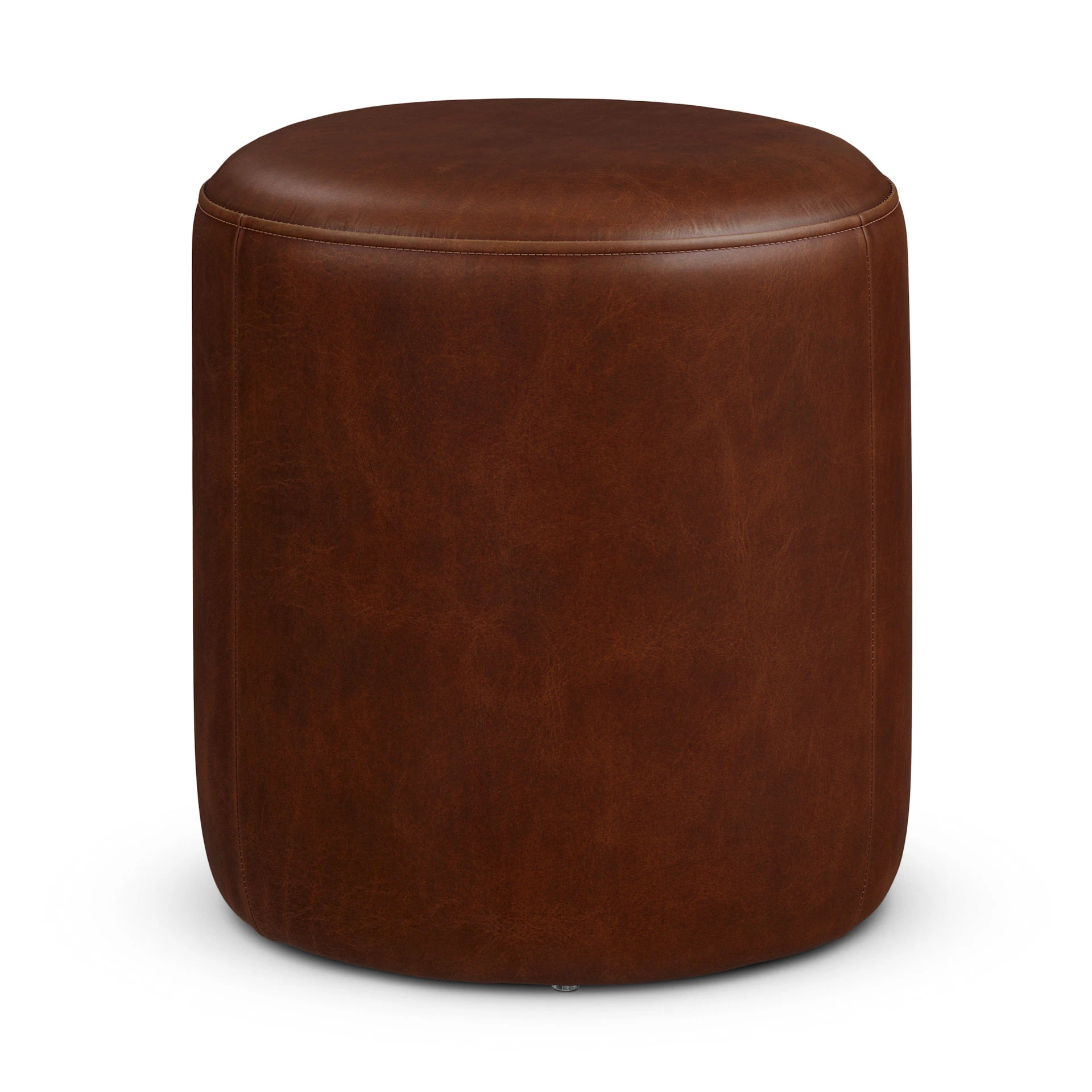 Cilo 16" Leather Ottoman