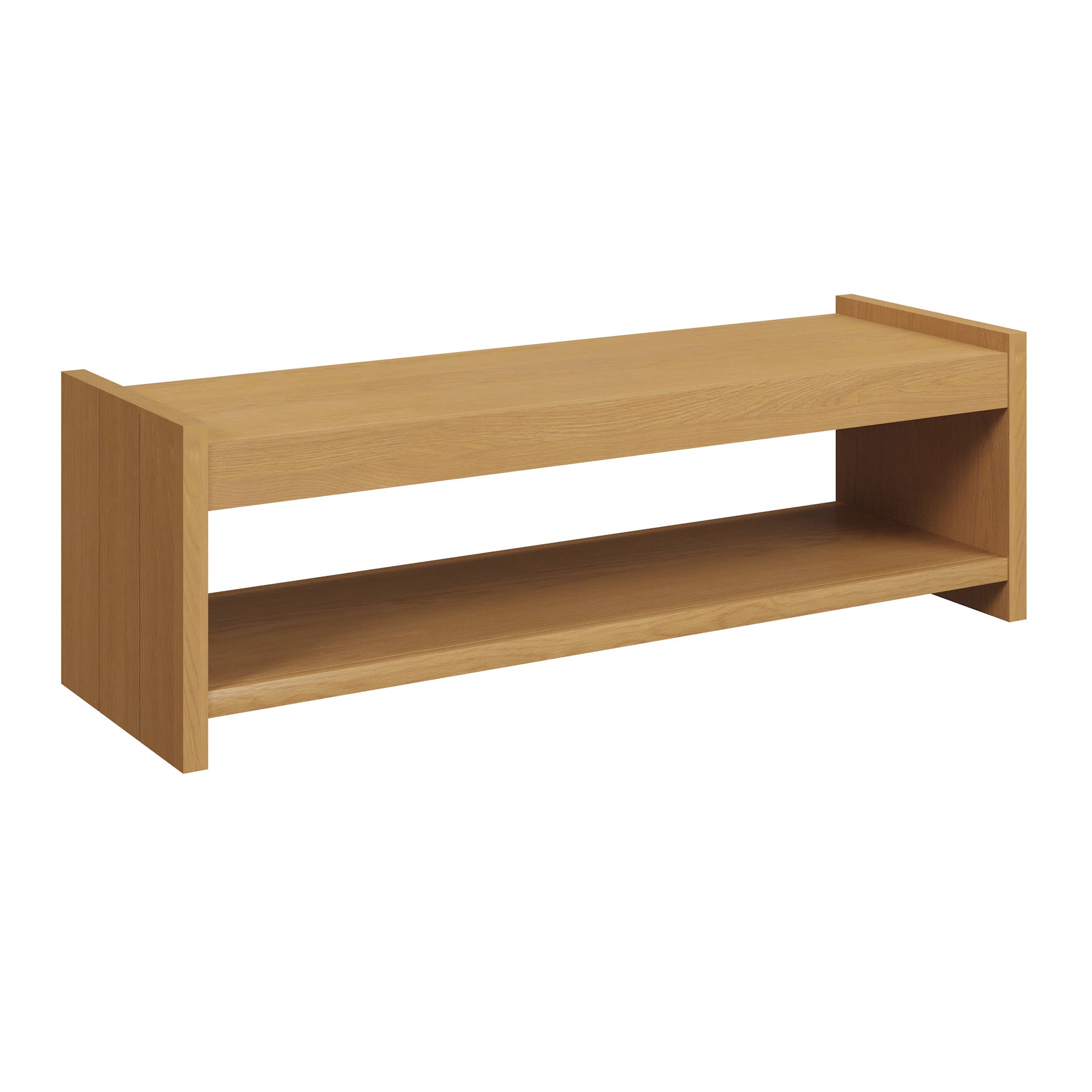 Cassie 56" Leather Bench